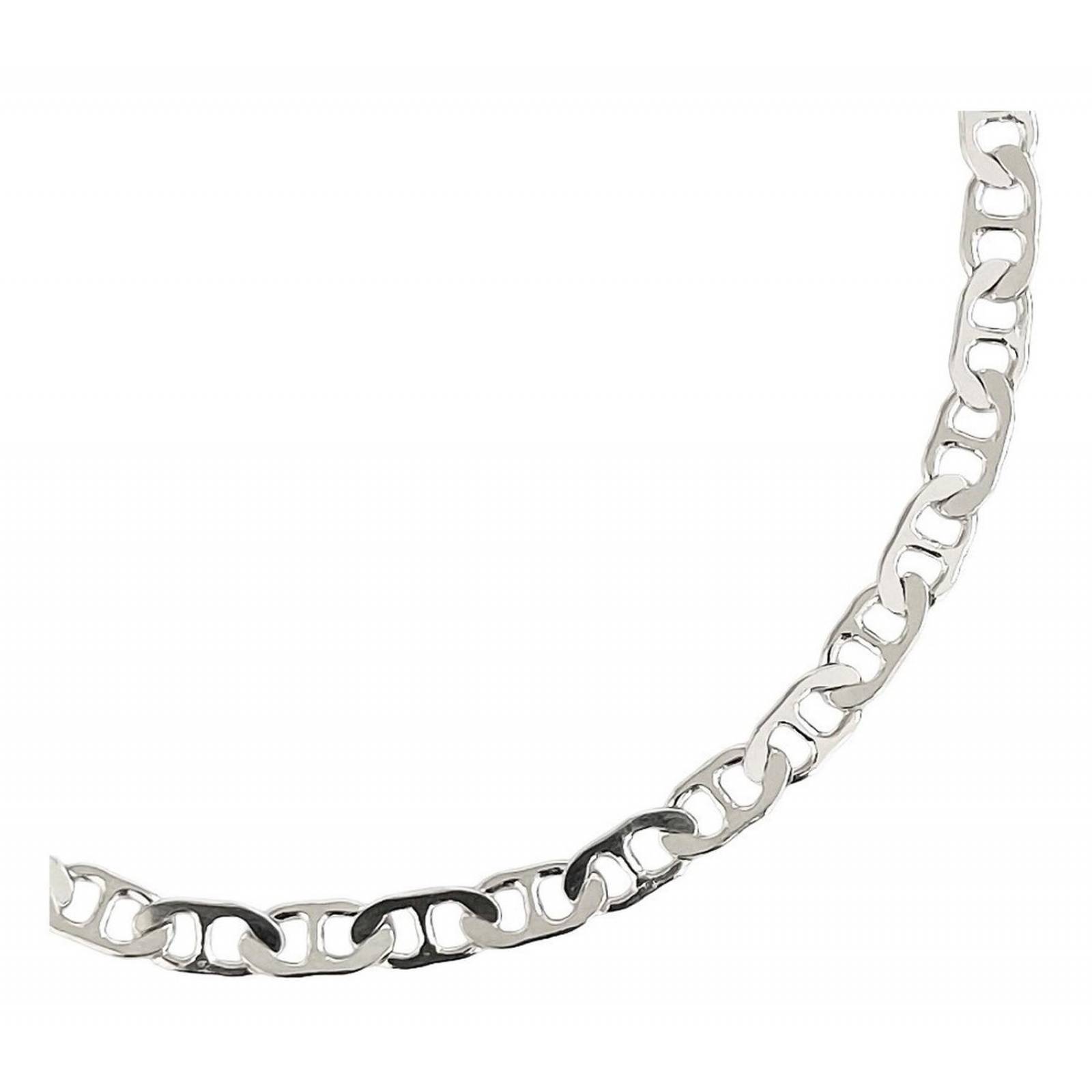 Esclava Pulsera Gucci Gruesa Hombre Dama Plata 925 4 Mm Plateado Largo/Ancho: 19.5 cm x 4 mm 7 cm - 19.5 cm