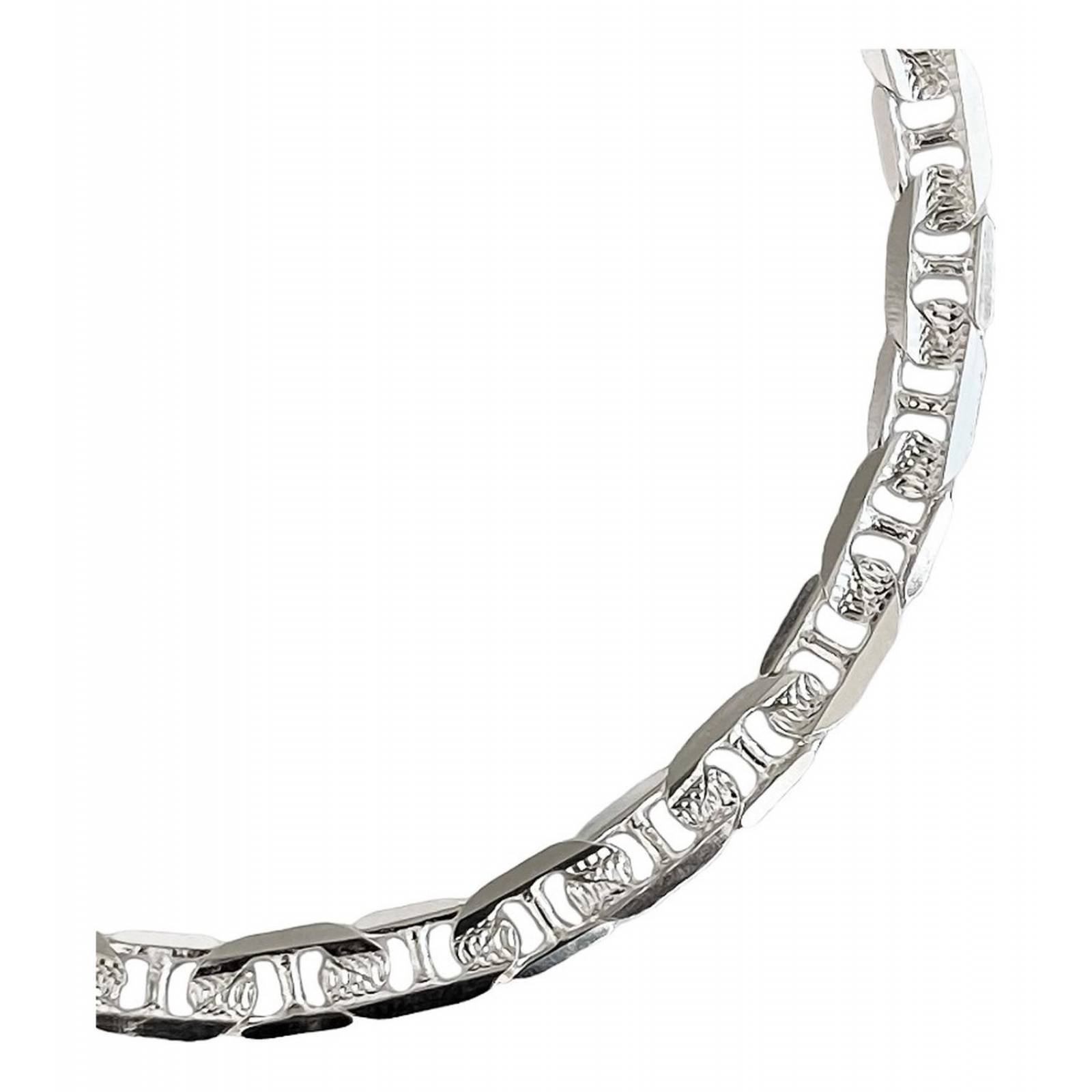 Esclava Pulsera Gucci Diamantada Gruesa Plata 925 5 Mm 7 cm - 19.5 cm Largo/Ancho: 19.5 cm x 5 mm Mod 1