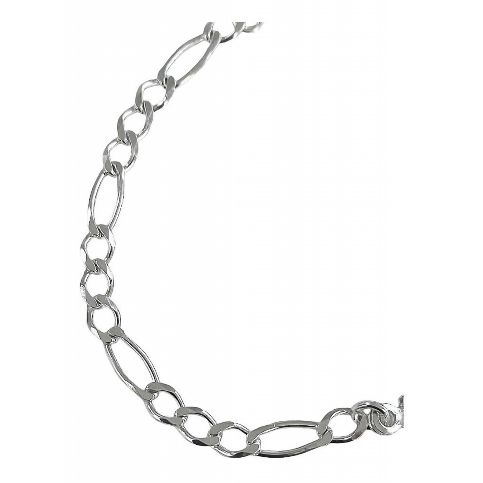 Pulsera Esclava Con Medalla San Judas Grabado Plata Ley 925 6 cm - 18.5 cm Largo/Ancho: A elección x 4 mm