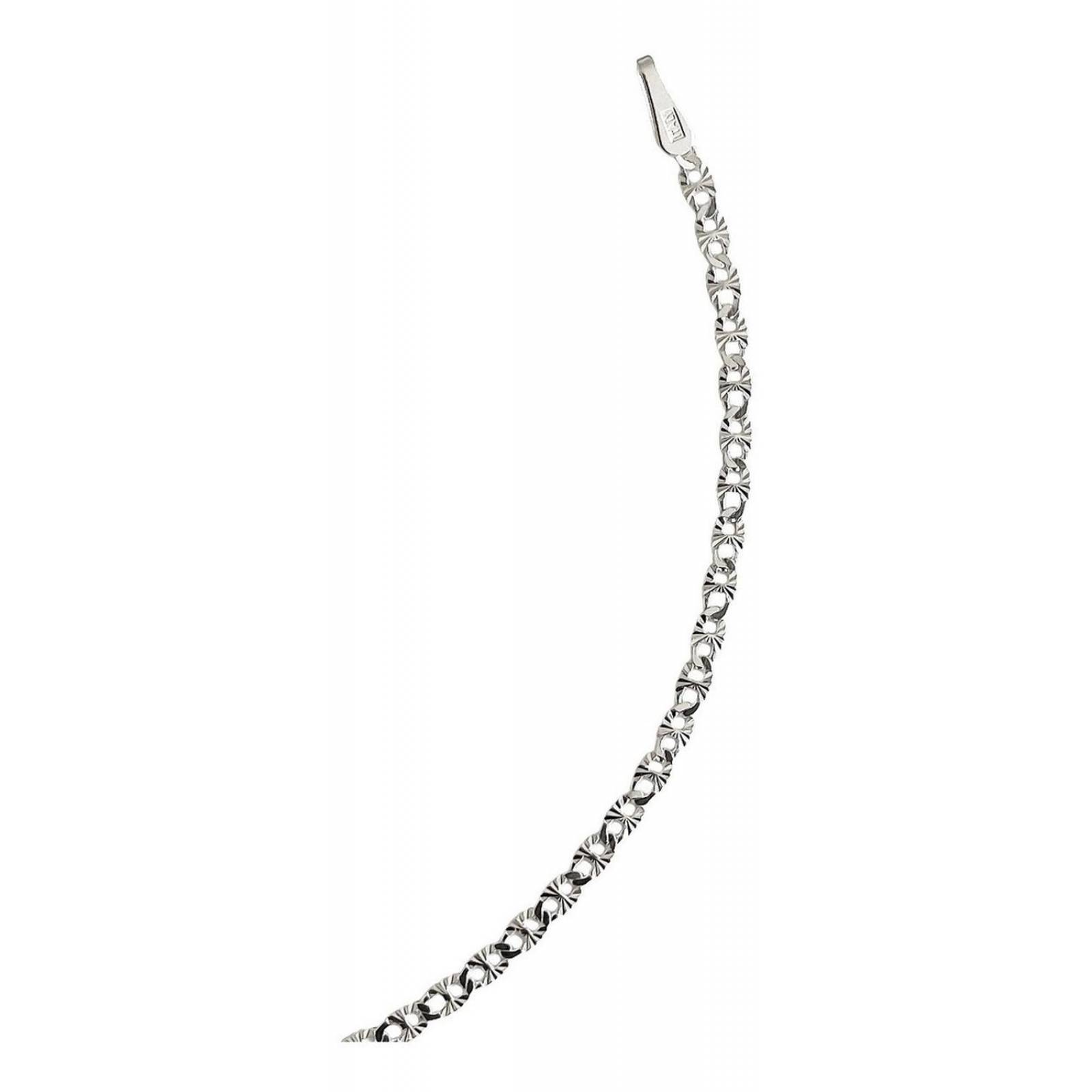 Pulsera Gucci Diamantada Estrella Plata 925 Mujer Dama 2 Mm Largo/Ancho: 18.5 cm x 2 mm 7 cm - 18.5 cm Plateado