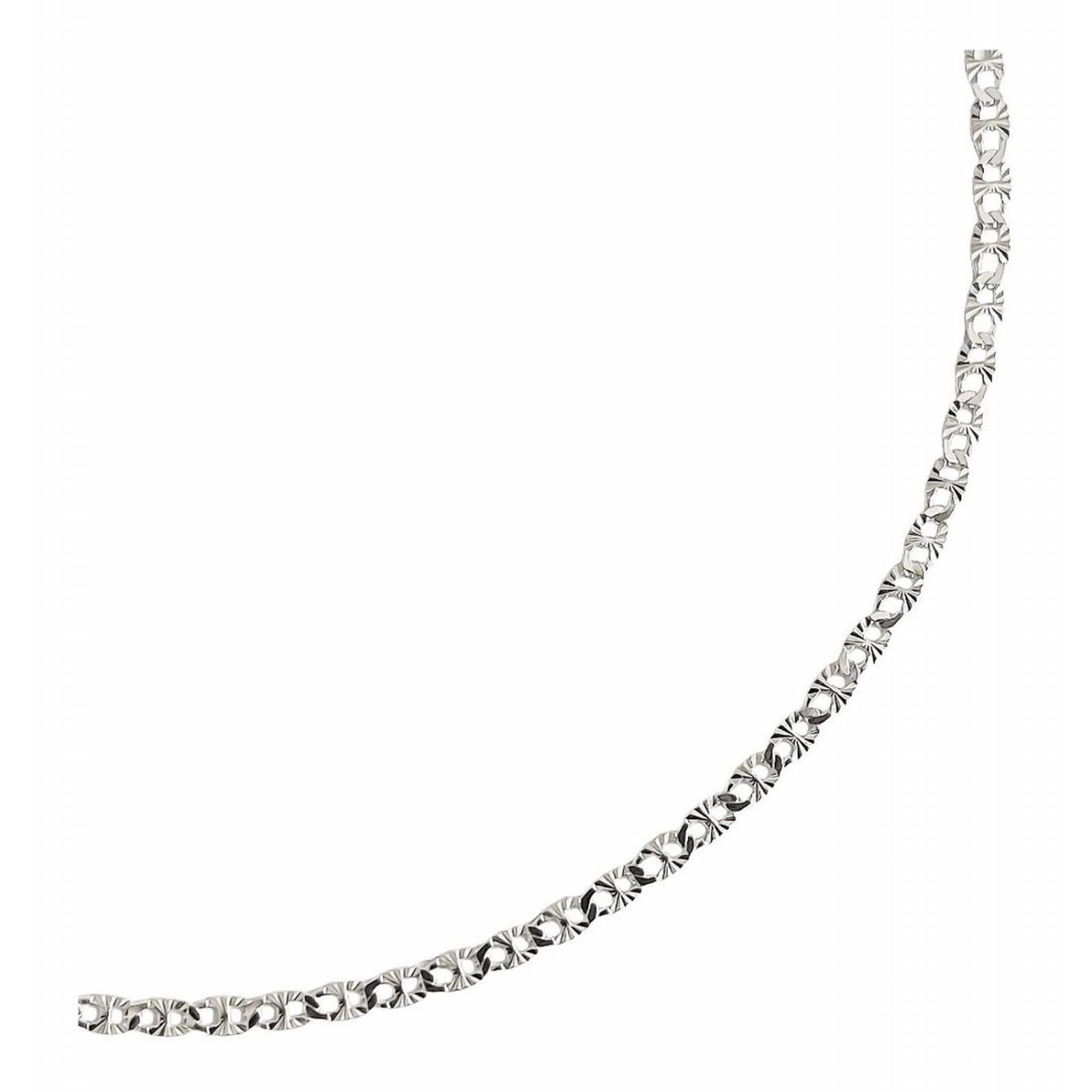 Pulsera Gucci Diamantada Estrella Plata 925 Mujer Dama 2 Mm Largo/Ancho: 18.5 cm x 2 mm 7 cm - 18.5 cm Plateado