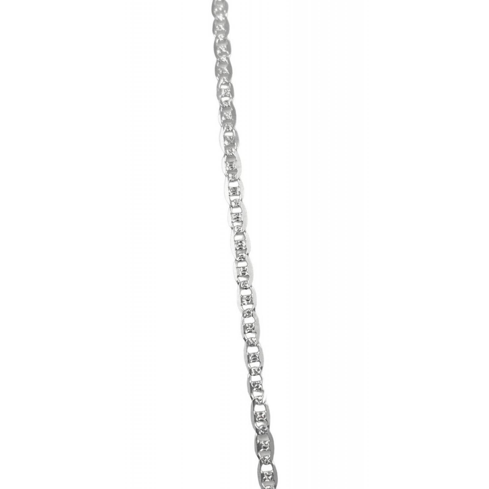 Cadena De Plata Ley .925 Gucci Diamantada 60 Cm X 2 Mm Largo/Ancho: 60 cm x 2 mm Diamantado entre medio