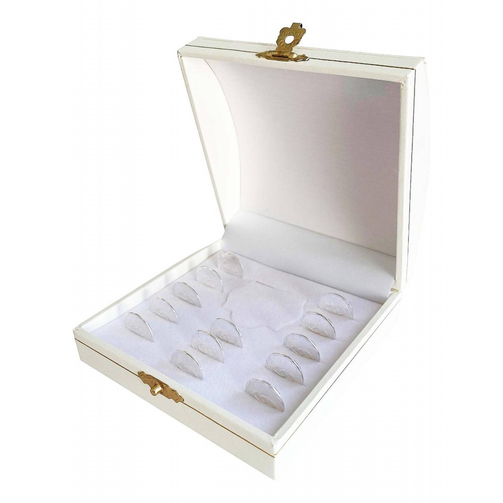 Juego Arras Matrimoniales Boda Cristiana Plata Pura Ley .999 E. Santo Alto/Ancho: 1.5 cm x 1.5 cm