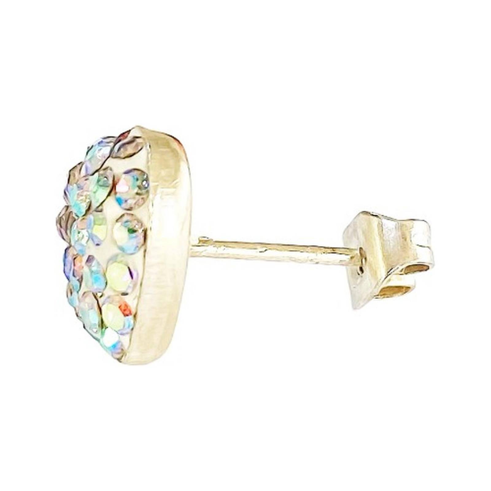 Juego Kit Arbol De La Vida Natural Encapsulado Plata 925 Corazón amarillo Alto/Ancho:3.2 cm x 2 cm