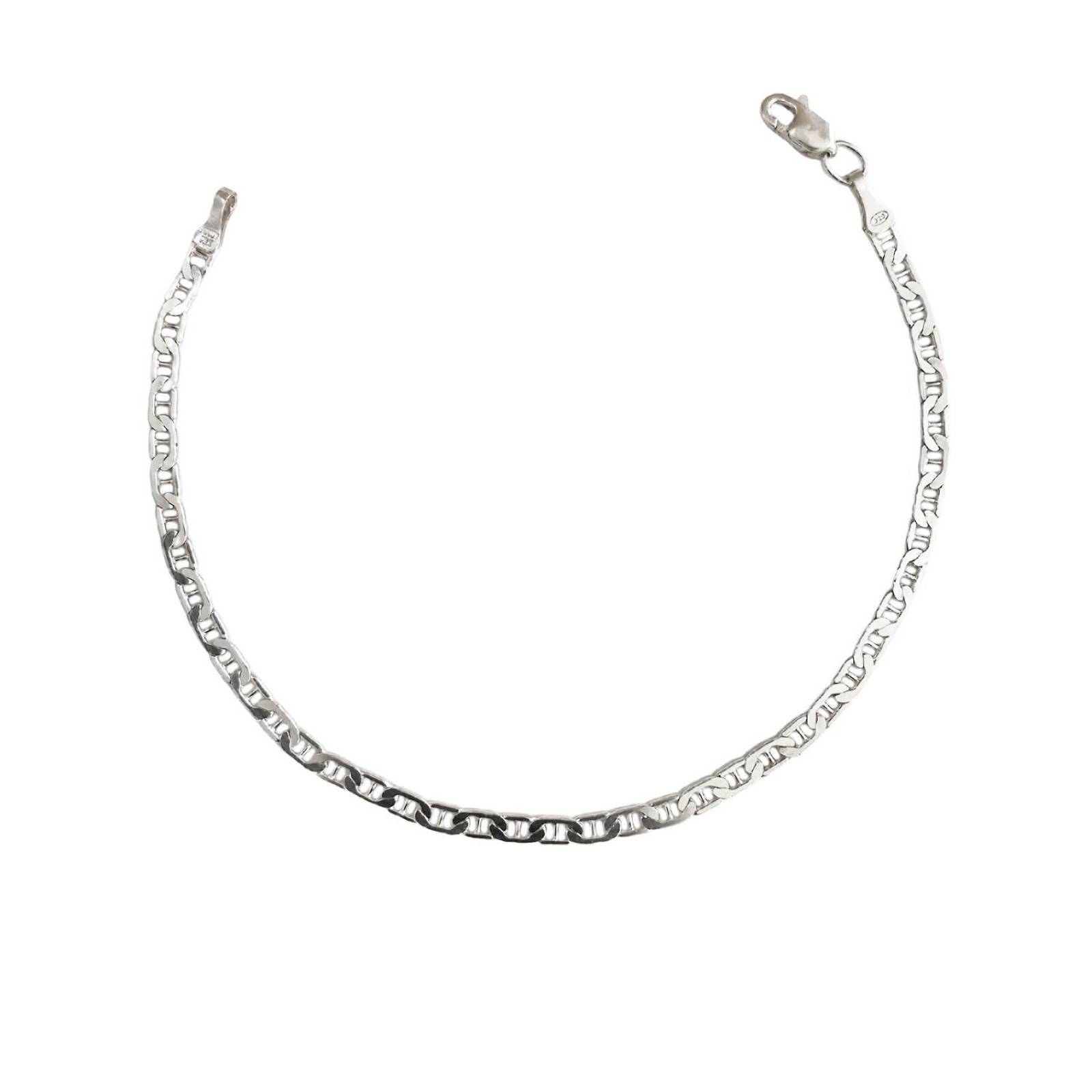 Esclava Pulsera Gucci Lisa Plata 925 Regalo Mujer 3 Mm 17.5 cm x 3 mm Largo / Ancho 17.5 cm x 3 mm Plateado