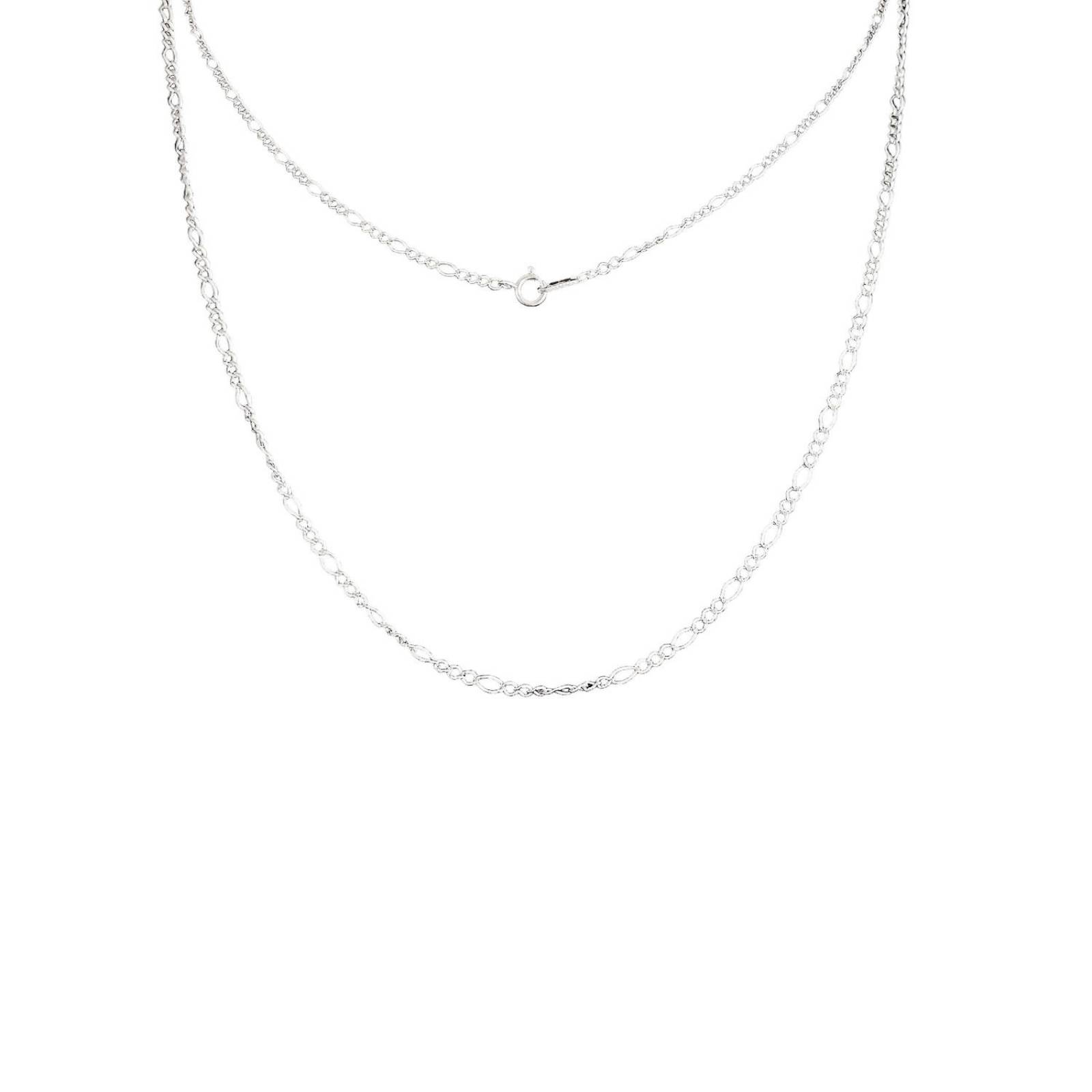 Cadena Tejido Cartier O 3x1 Plata Solida 925 55cm X 0.15cm Largo / Ancho 55 cm x 1.5 mm Plateado 55 cm x 1.5 mm