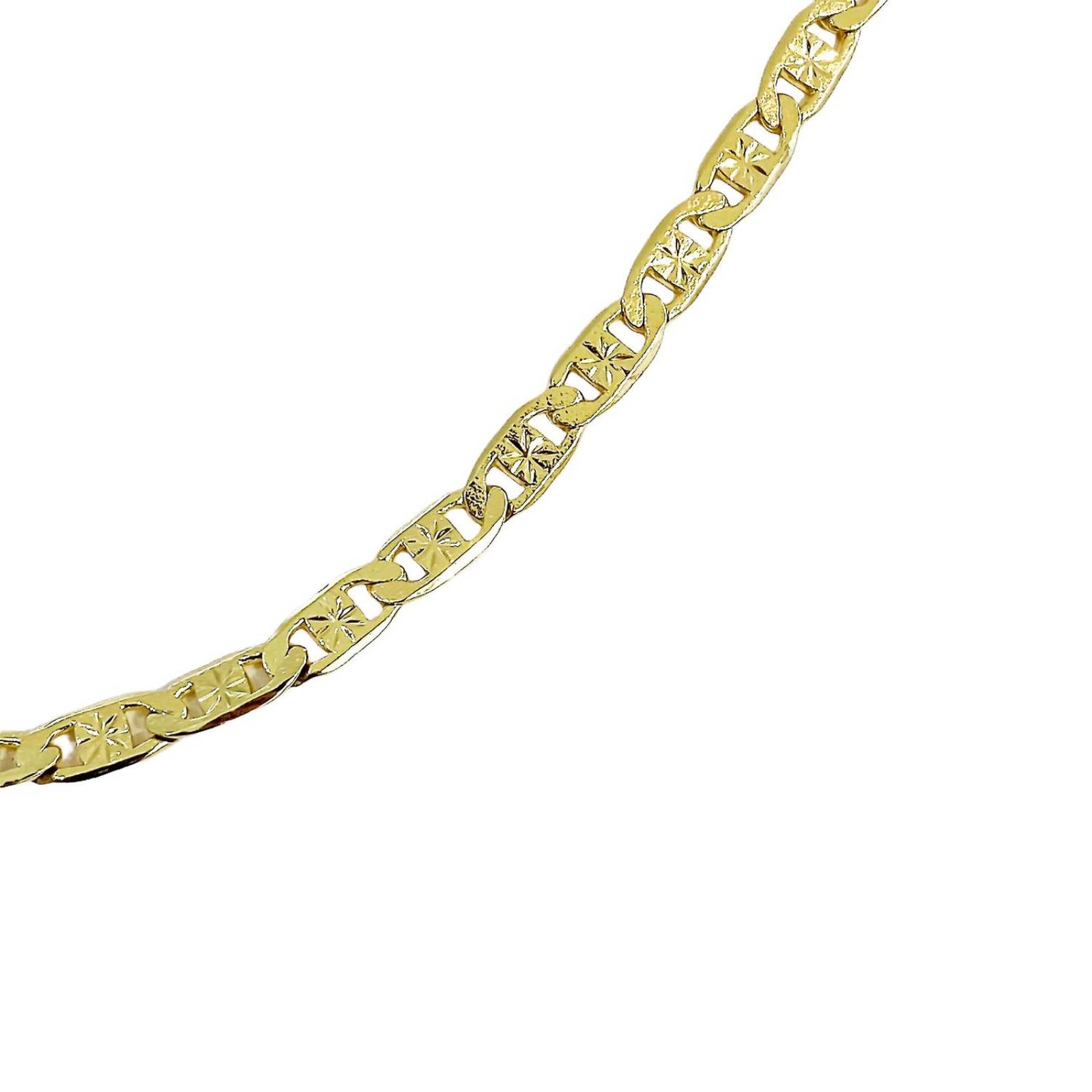 Collar Hombre Cadena Gucci Gruesa Oro Laminado 18k 7 mm Dorado Largo / Ancho 60 cm x 7 mm 60 cm x 7 mm