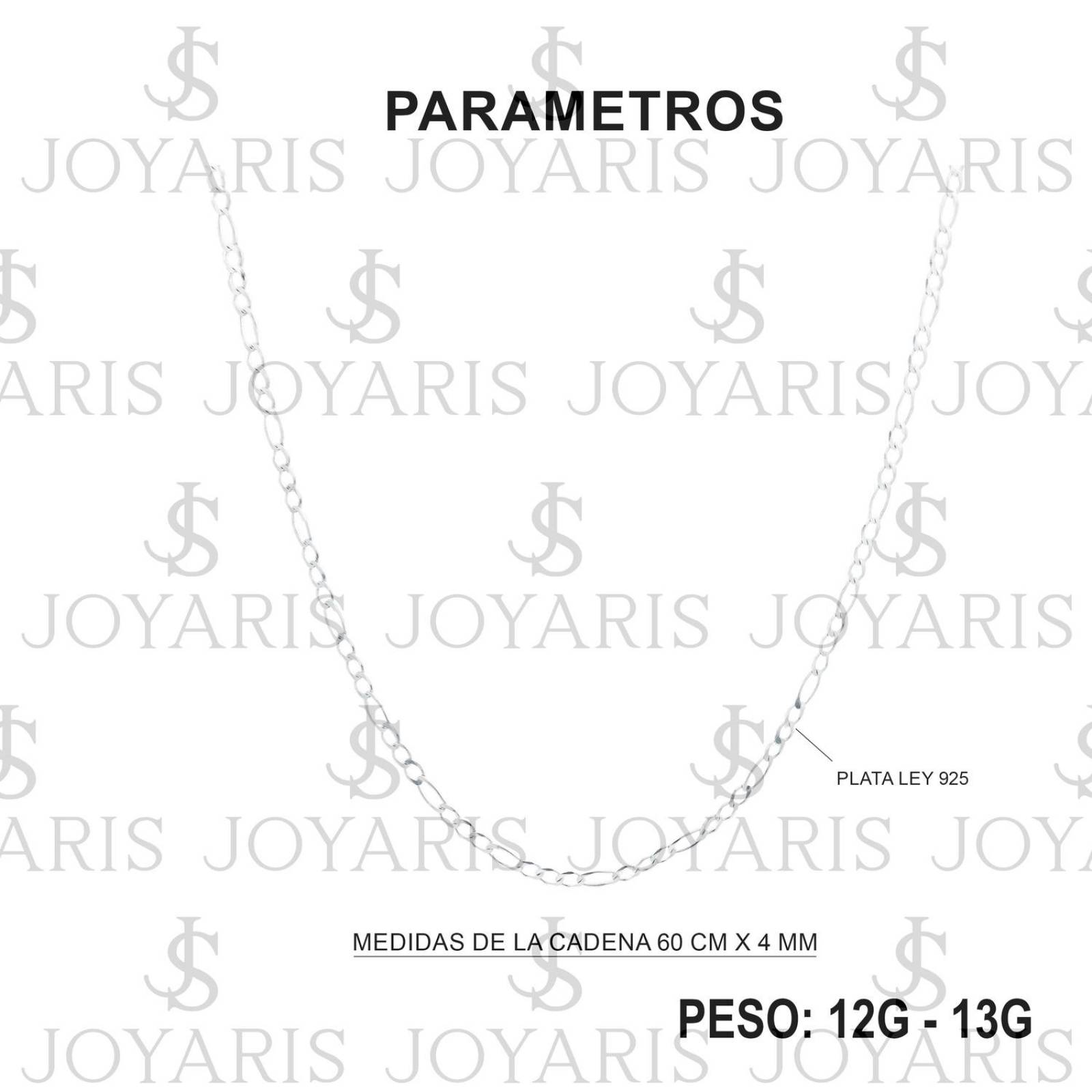 Collar Cadena Hombre Hiphop Pesas Mancuerna Gym Plata 925 Blanco Alto/Ancho 1.9 cm x 2.5 cm 1.9 cm x 2.5 cm