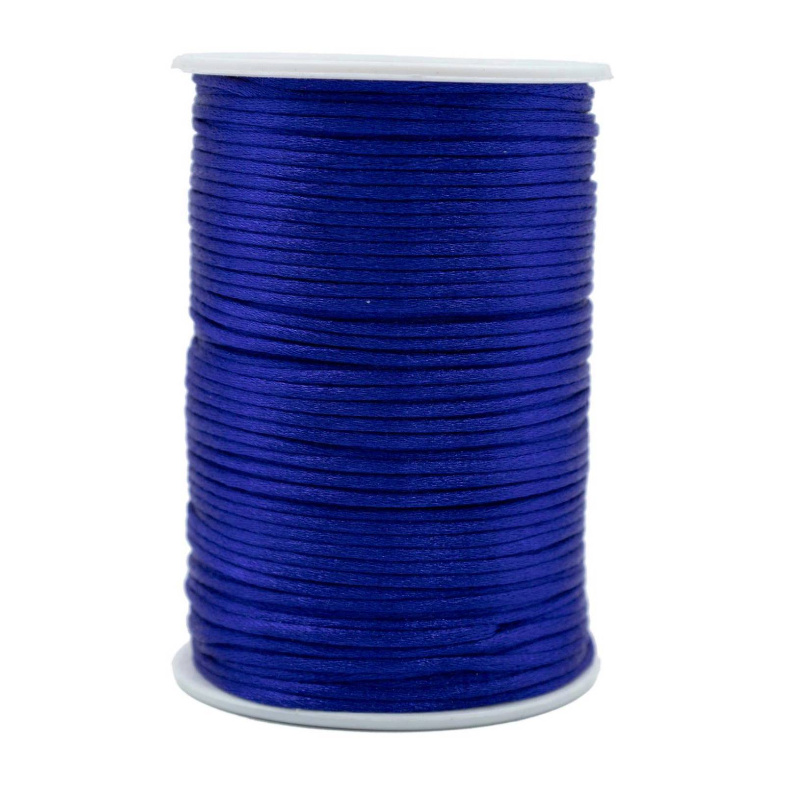 Hilo Cola De Rata Bisuteria Armado Pulsera 100mts 1.5mm Índigo