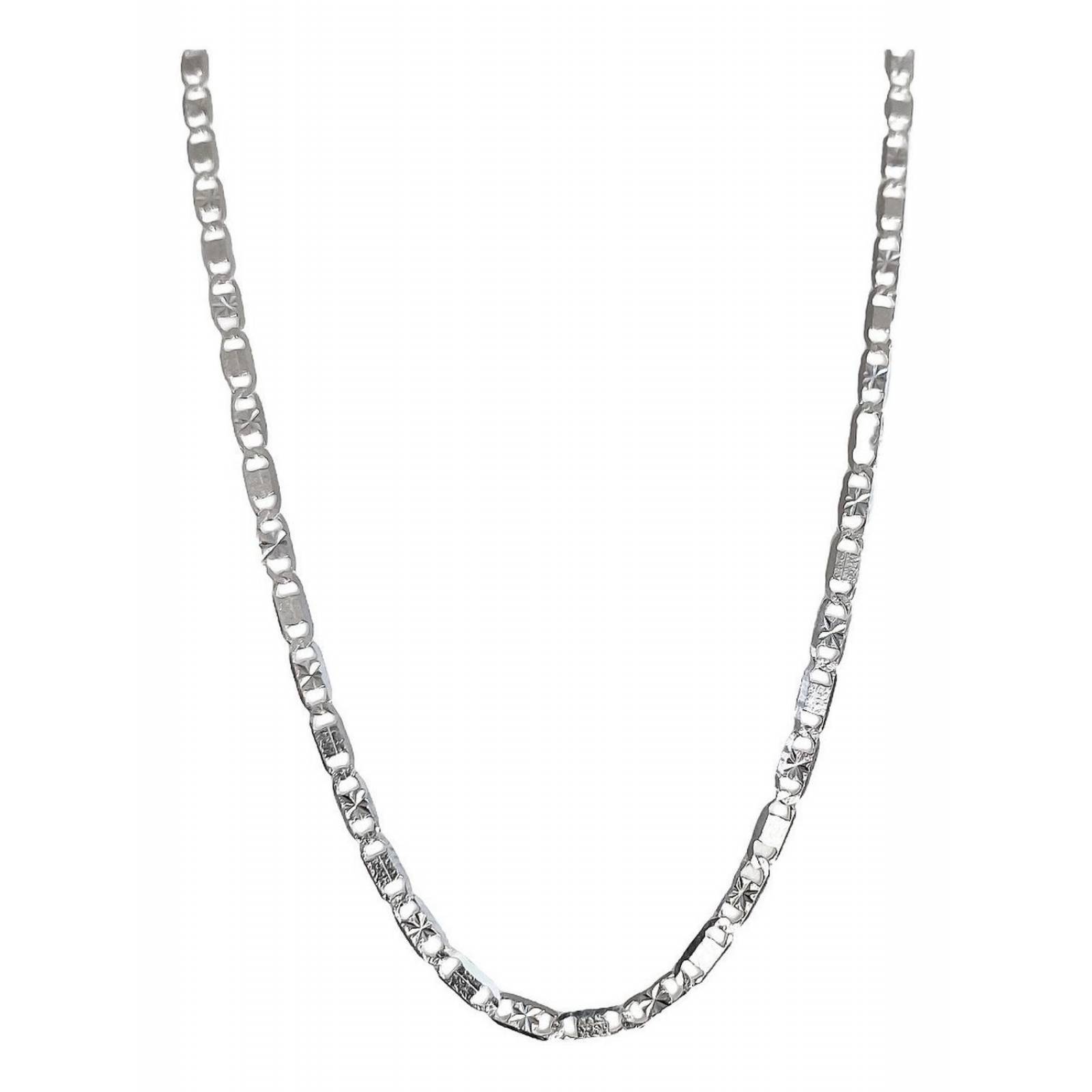 Cadena Plata Ley 925 Gucci Estrella Diamantada 40cm X 2mm Plateado Largo/Ancho 40 cm x 2 mm 40 cm x 2 mm