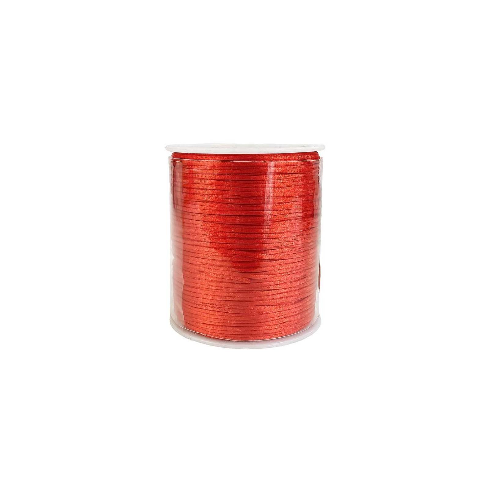 Hilo Cola De Rata Bisuteria Armado Pulsera 100mts 1.5mm Rojo