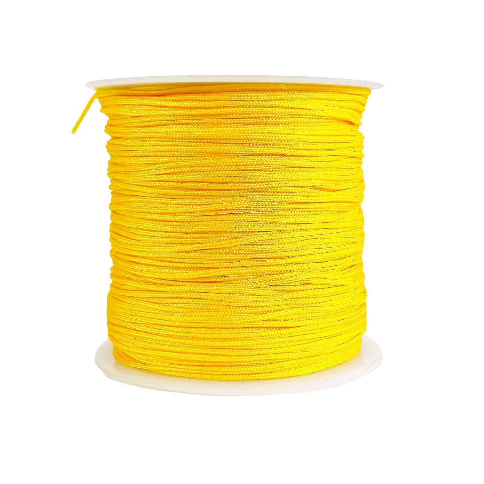 Hilo Para Pulsera Chino Elastico Bisutería 0.8 mm 92 metros Amarillo