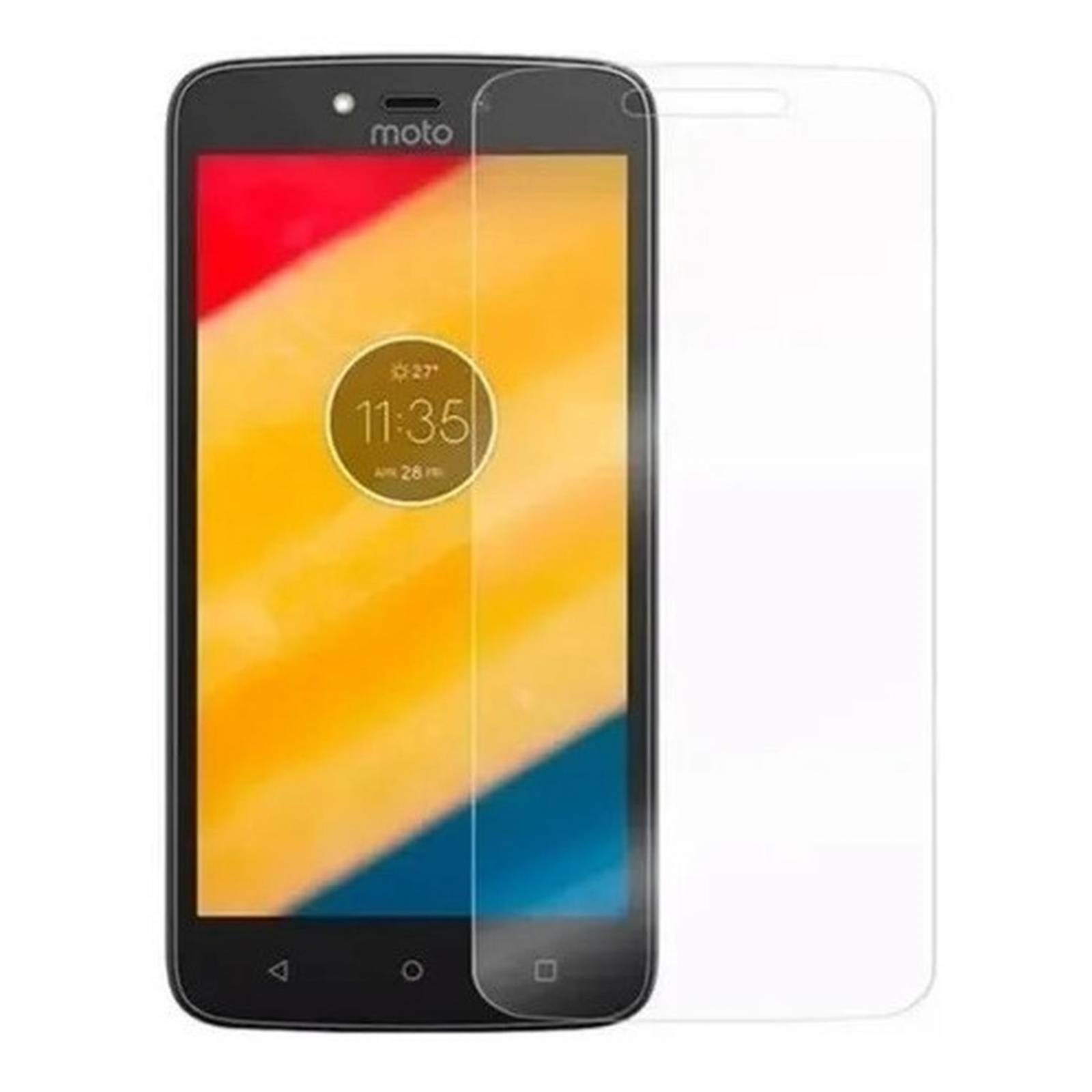 Cristal Templado Mica Contra Golpes Moto C / C Plus