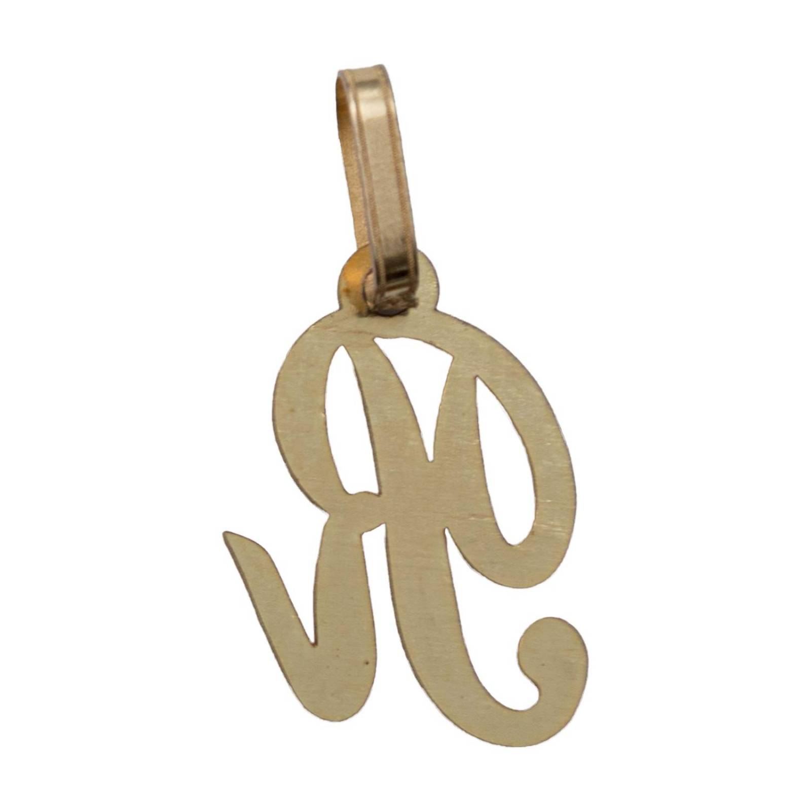 Dije Medalla Inicial Amor Regalo Mujer + Cadena Oro 10k Dorado Inicial R