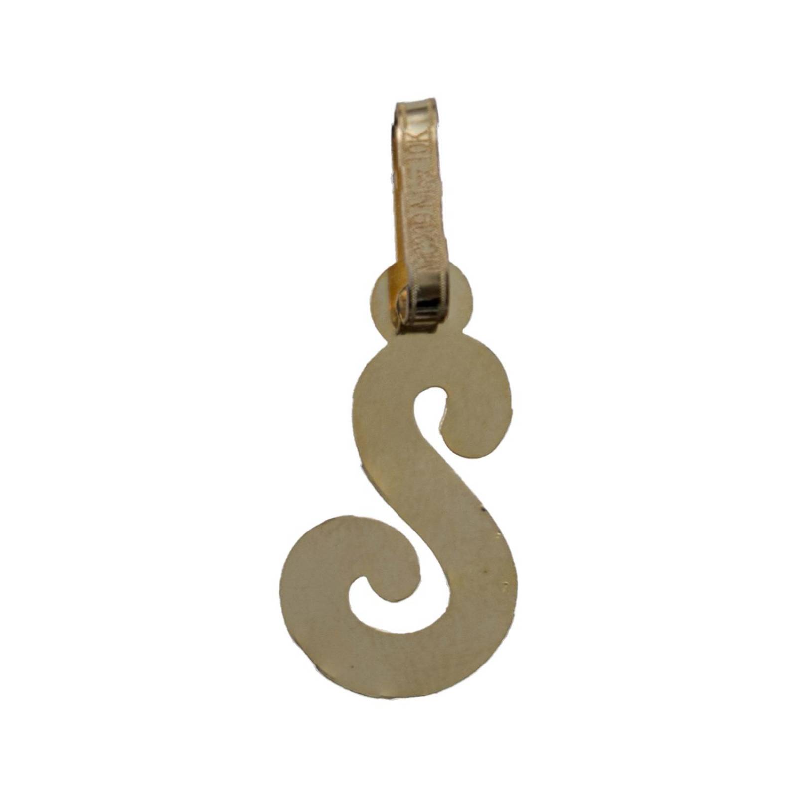Dije Medalla Inicial Amor Regalo Mujer + Cadena Oro 10k Dorado Inicial S S