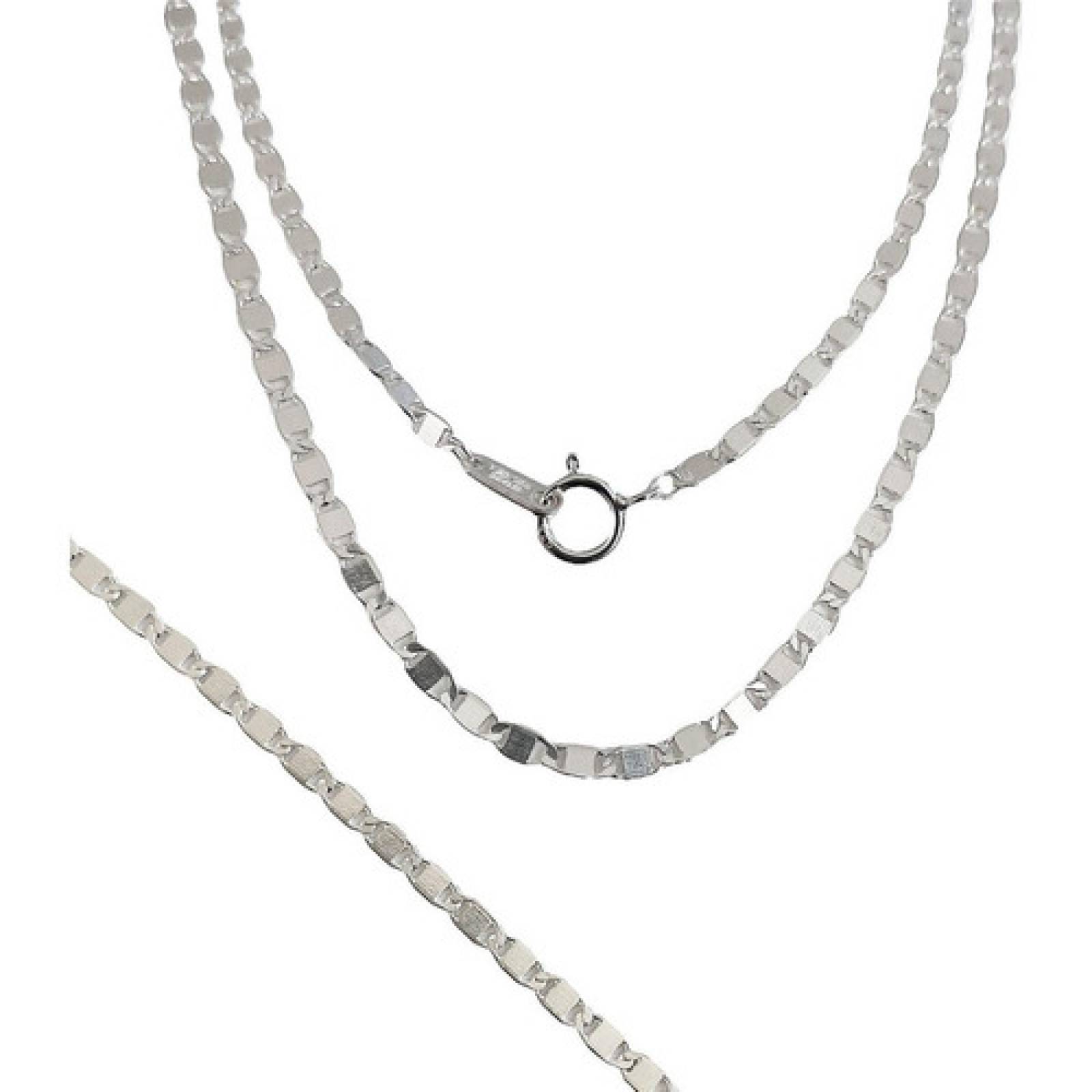 JOYARIS Cadena Hombre Mujer Plata Ley .925 Gucci Lisa 60 Cm X 2.5 Mm DM-0000597