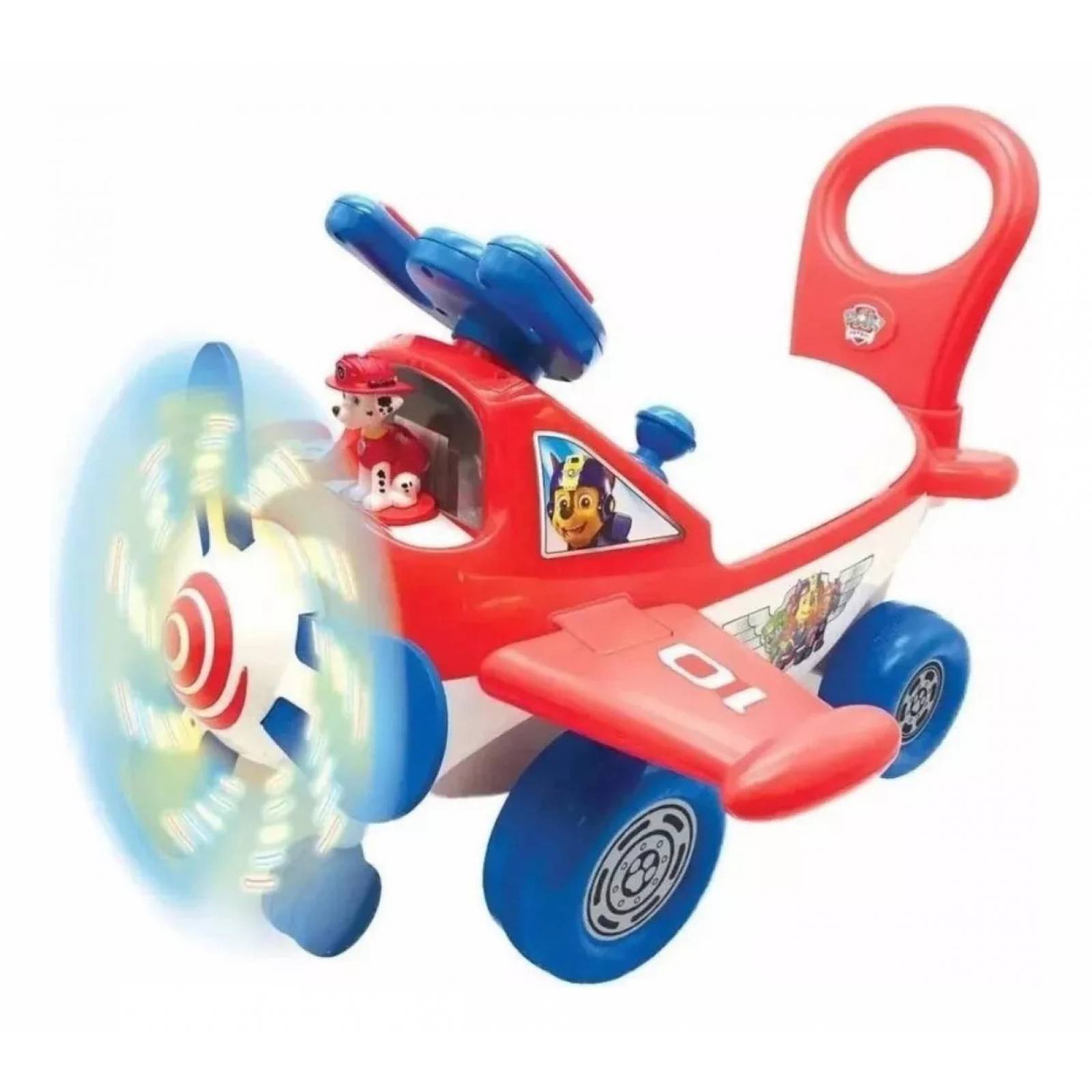 Avion Montable Paw Patrol Con Luces Y Sonidos Para Ninos