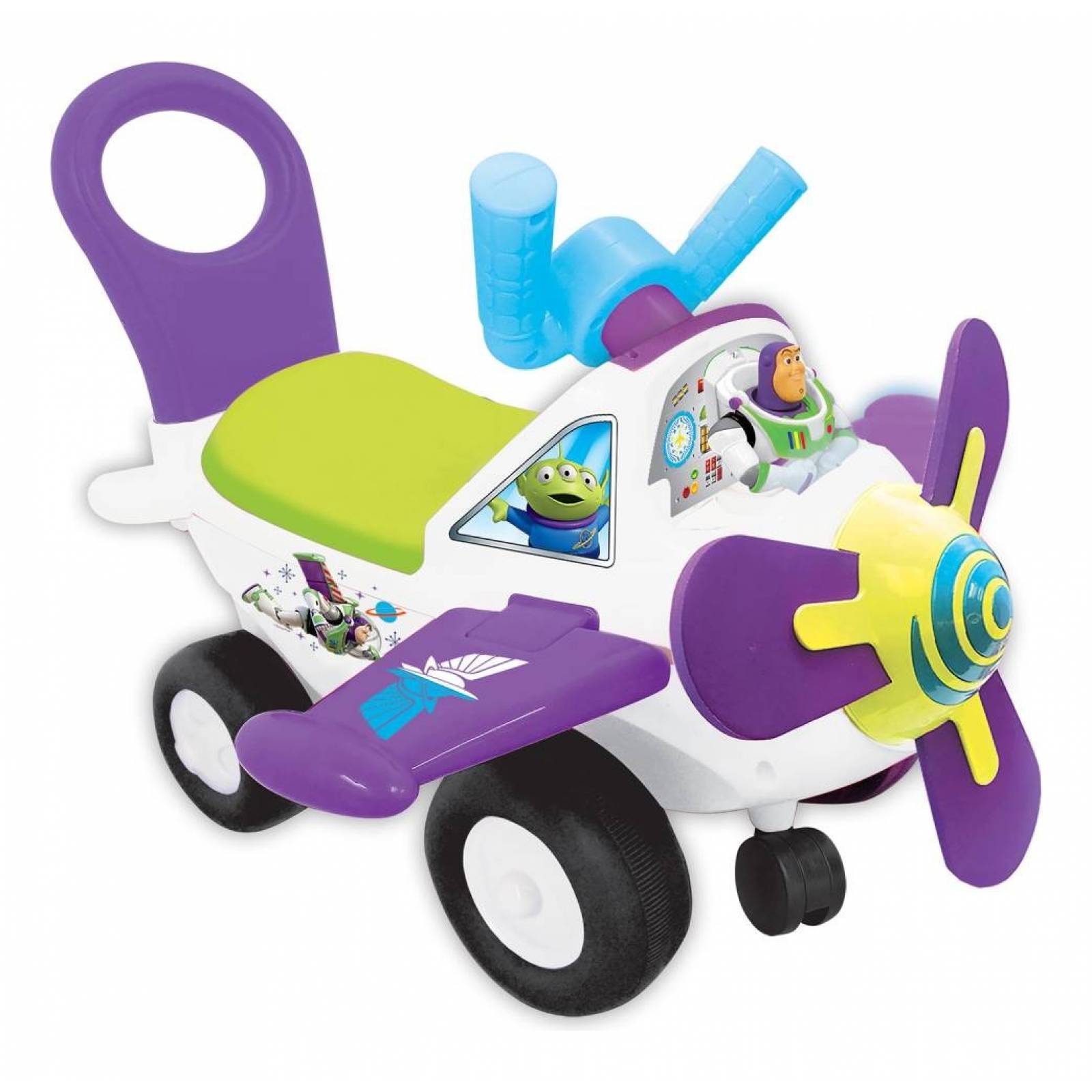 Montable Avion Niños Toy Story Disney Buzz Con Luz Y Sonido