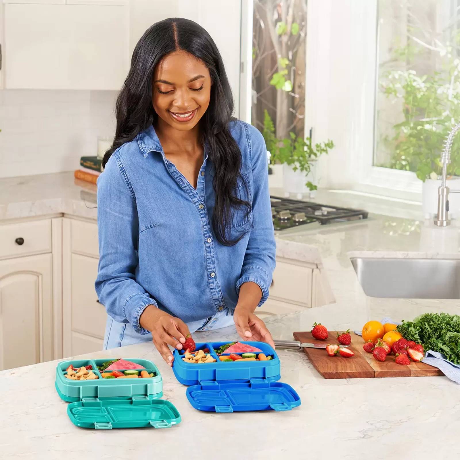 Lonchera Antiderrames Fresh Para Niños 2 Piezas Bentgo®