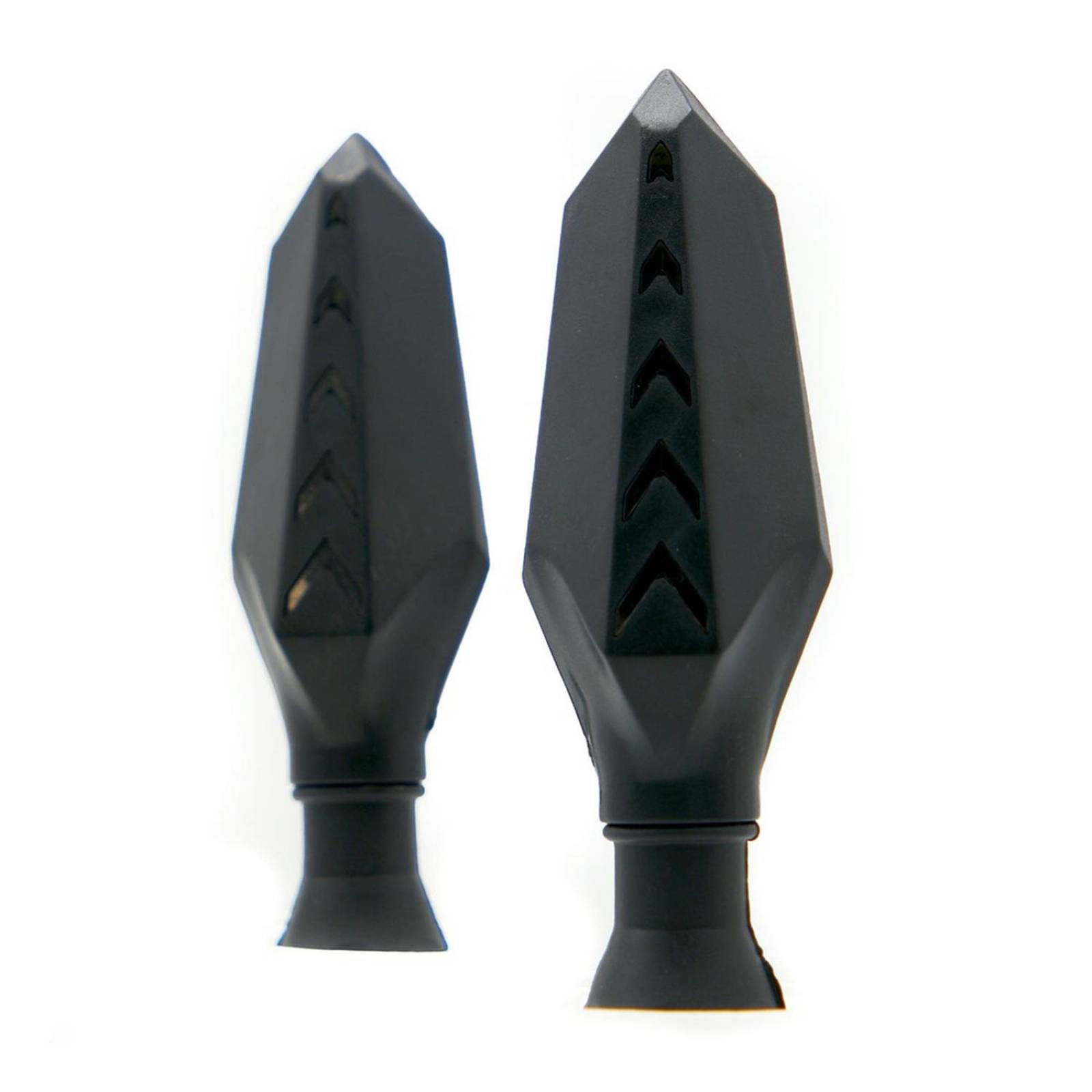 Direccionales Para Moto Rasen Led Secuencial Tipo Flecha Universal  Rojo