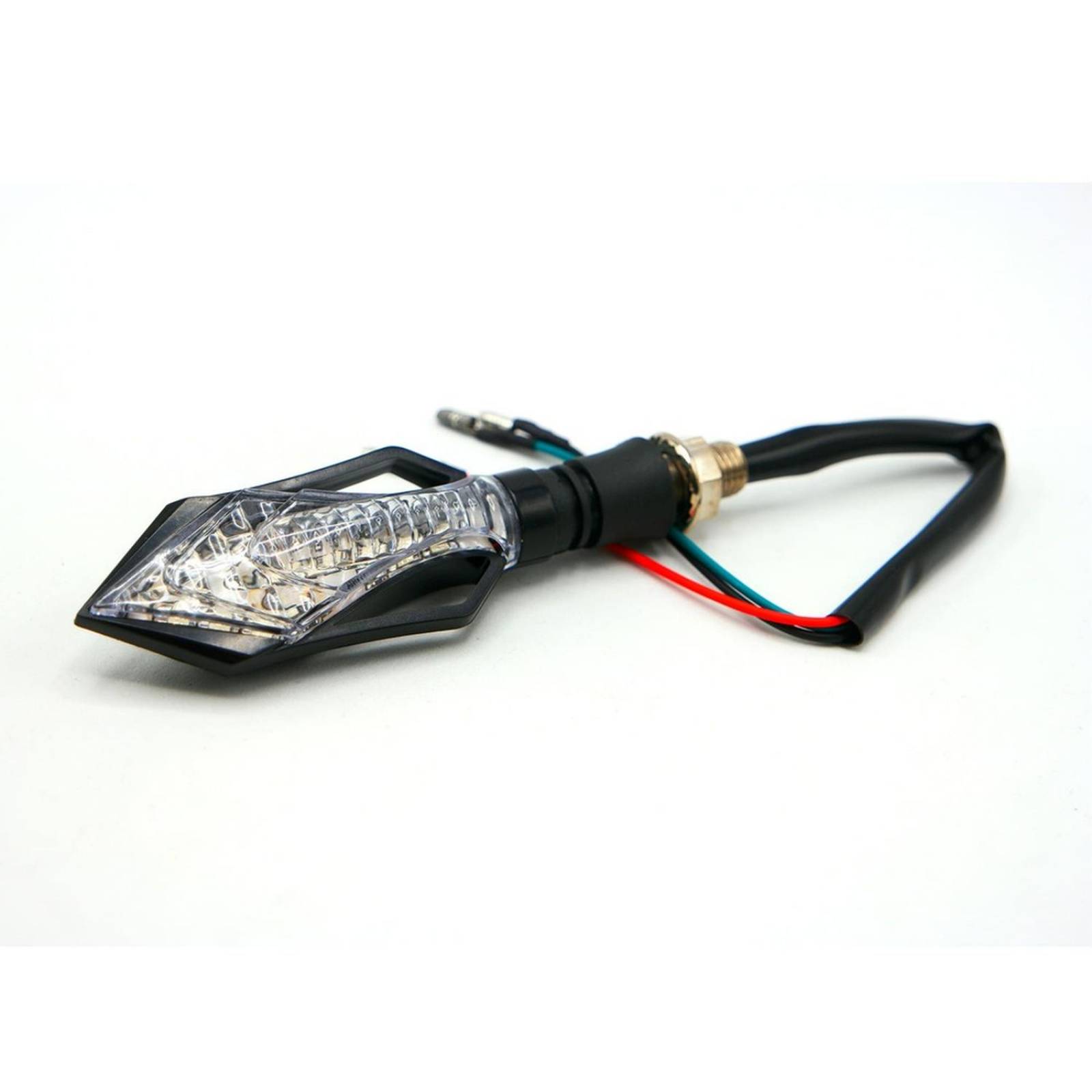 Direccionales Para Moto Rasen Led Bi-Tono Universal    Amarillo