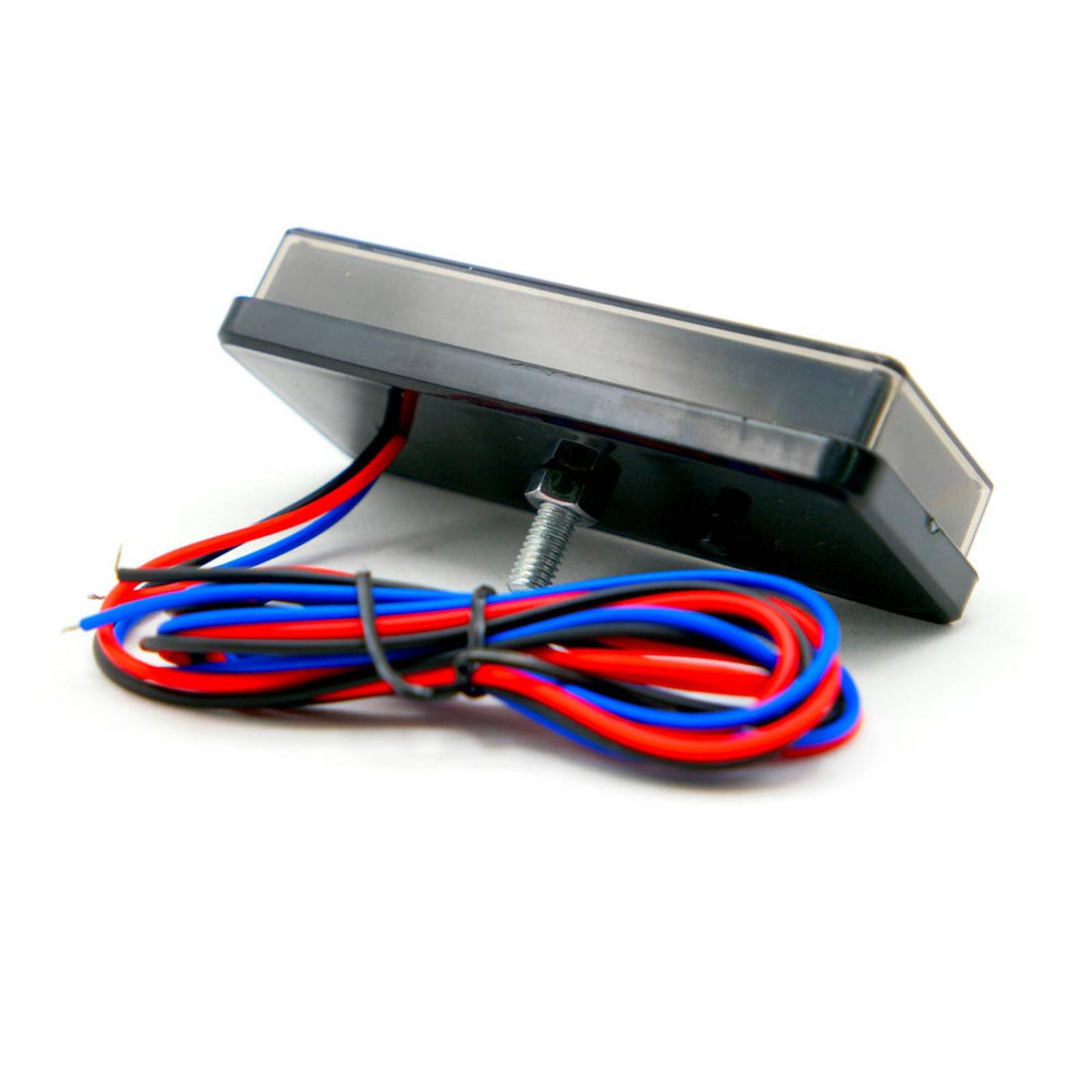 Calavera Para Moto Rasen Led Decorativa                 Rojo AMARILLO-ROJO