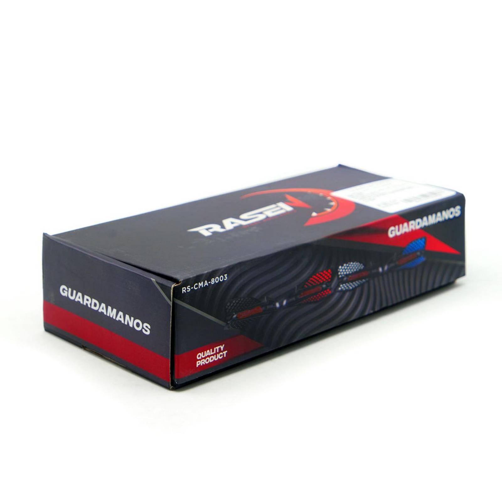 Protector De Puños Para Moto Rasen Con Estructura De Metal Universal Azul