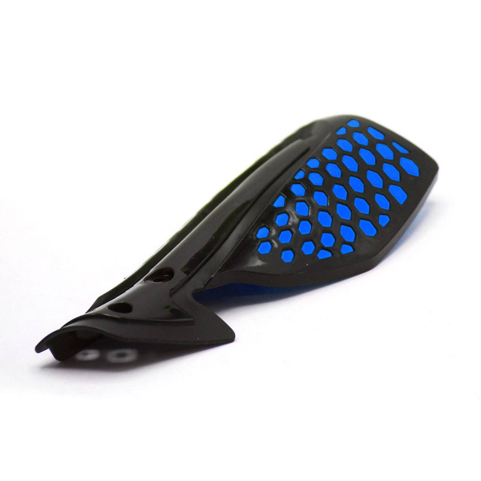 Protector De Puños Para Moto Rasen Con Estructura De Metal Universal Azul