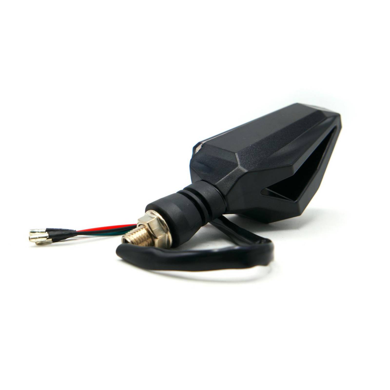 Direccionales Para Moto Rasen Luz Led-Neon Universal    Azul