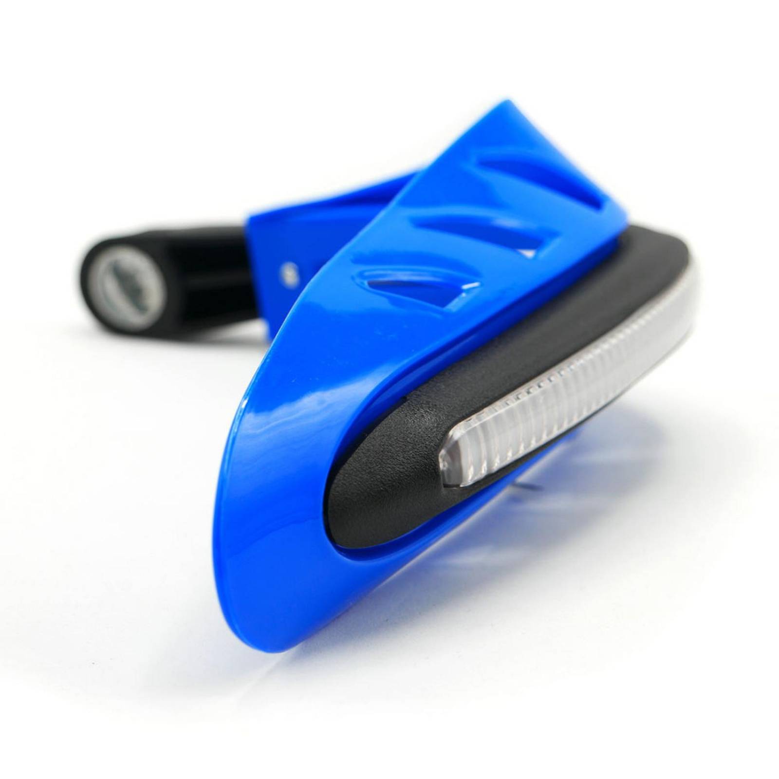 Protector De Puños Para Moto Rasen Con Luz Led Secuencial Amarilla            Azul