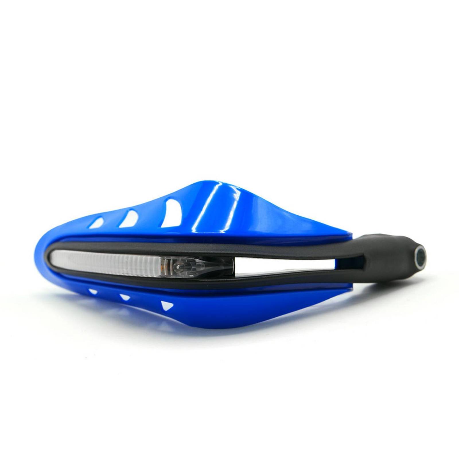 Protector De Puños Para Moto Rasen Con Luz Led Secuencial Amarilla            Azul