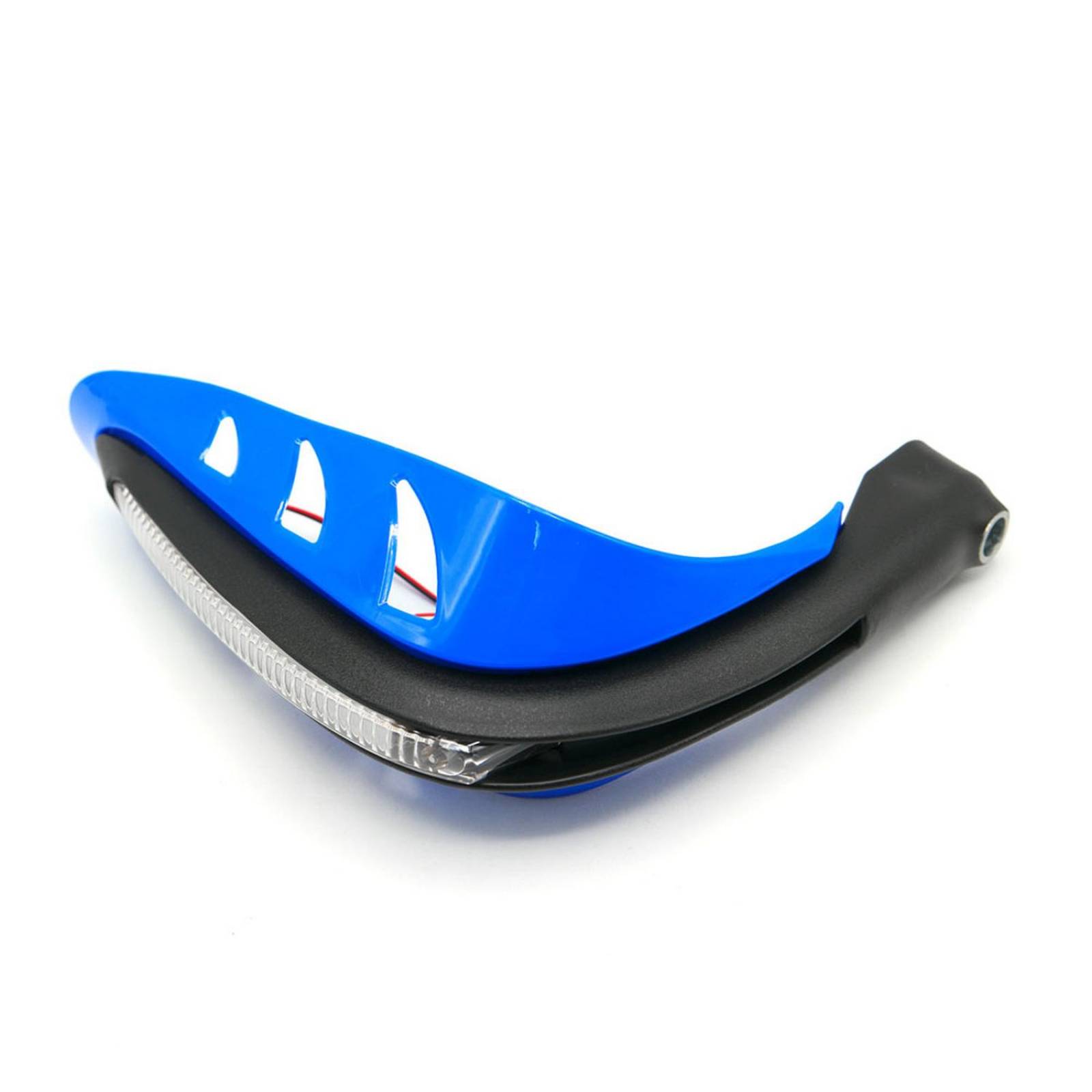 Protector De Puños Para Moto Rasen Con Luz Led Secuencial Amarilla            Azul