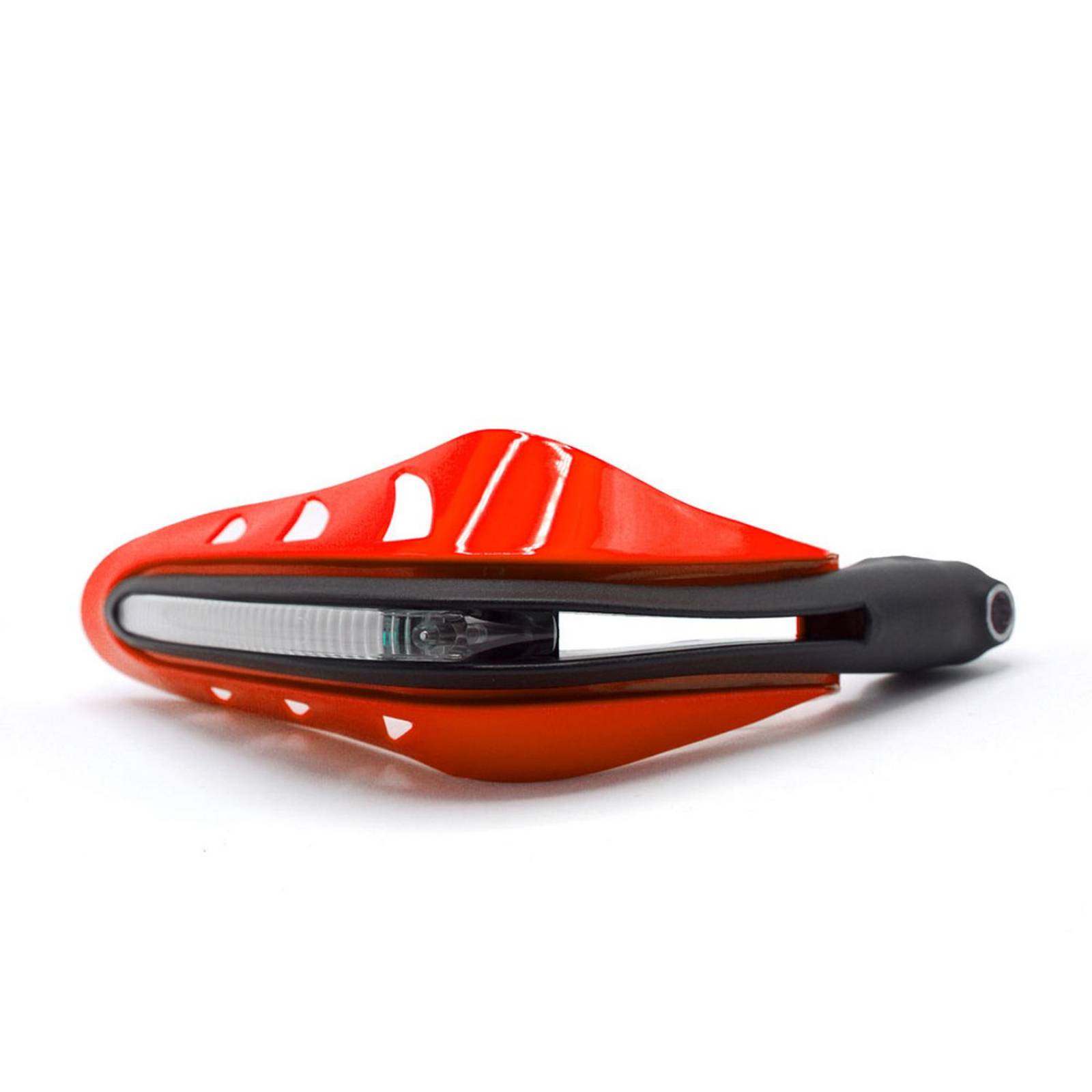 Protector De Puños Para Moto Rasen Con Luz Led Secuencial Amarilla            Rojo