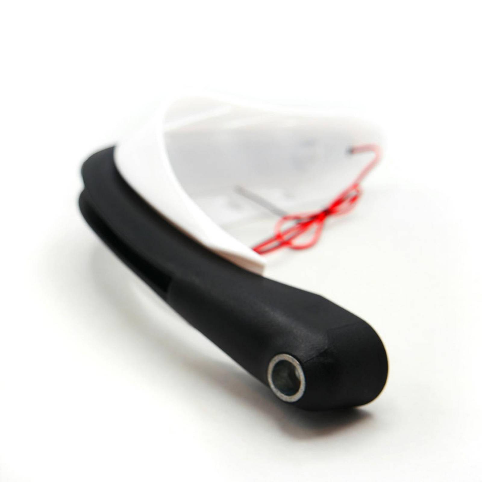 Protector De Puños Para Moto Rasen Con Luz Led Secuencial Amarilla            Blanco