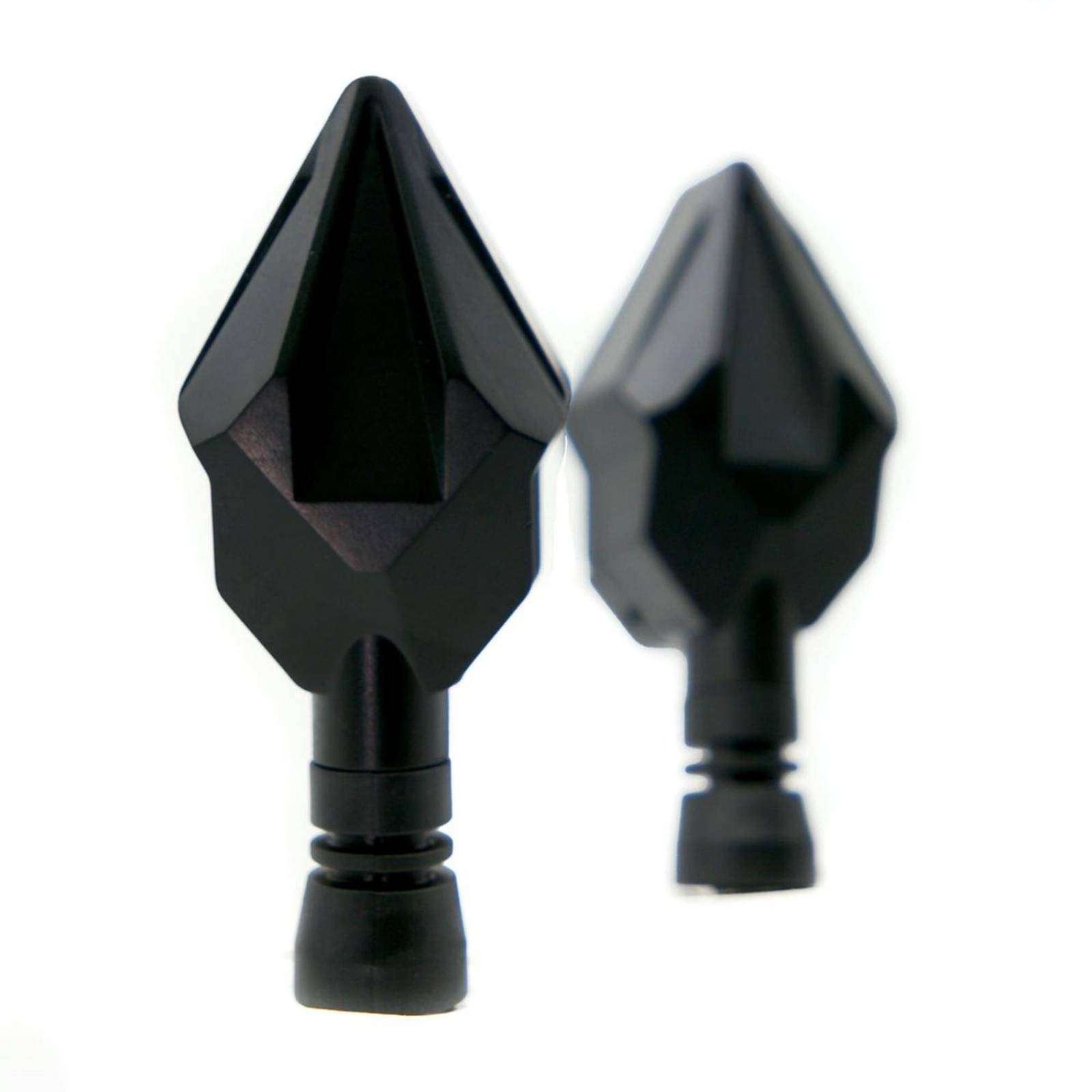 Direccionales Para Moto Rasen Led Secuencial Tipo Diamante Universal  Rojo