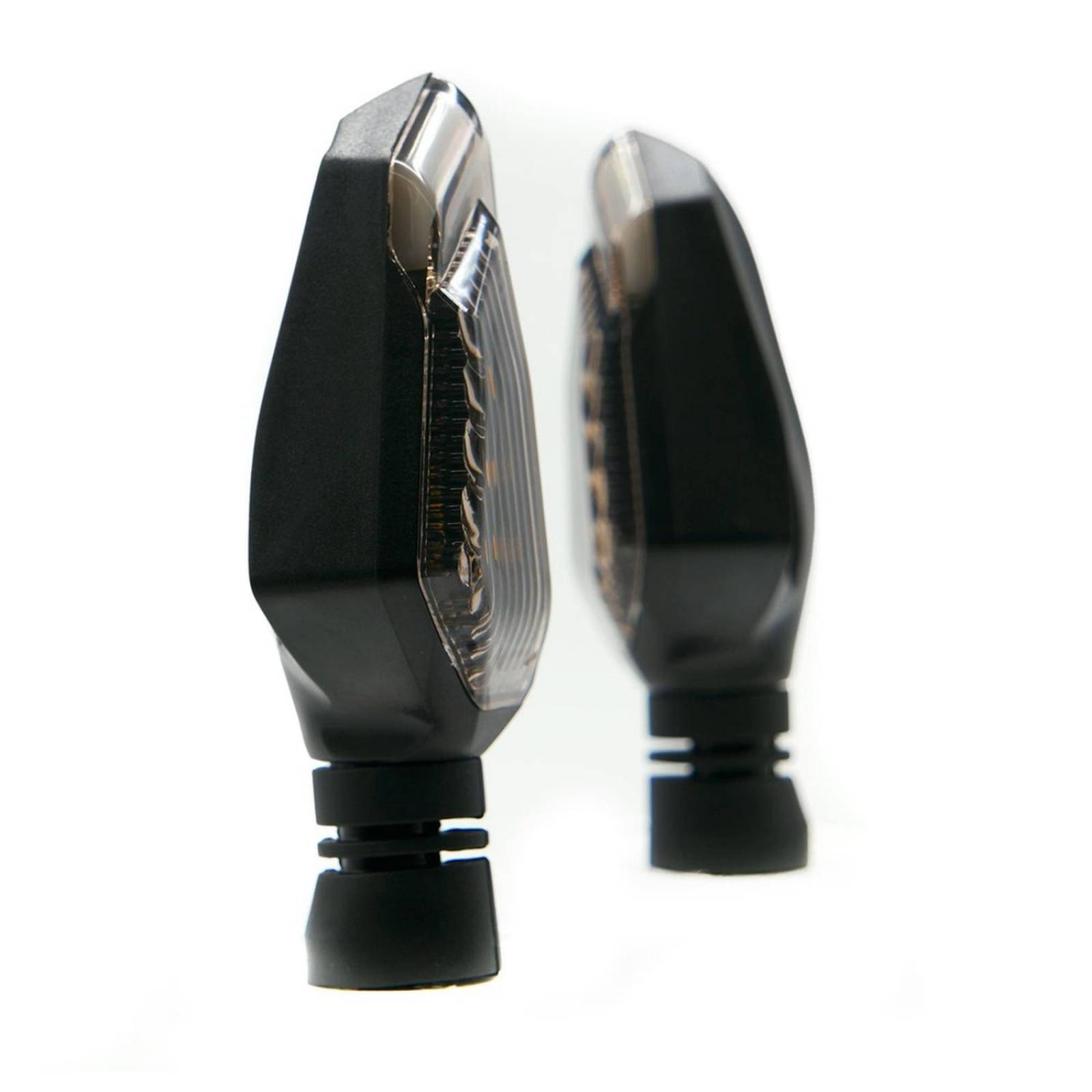 Direccionales Para Moto Rasen Led Neon Decorativa Universal   Azul