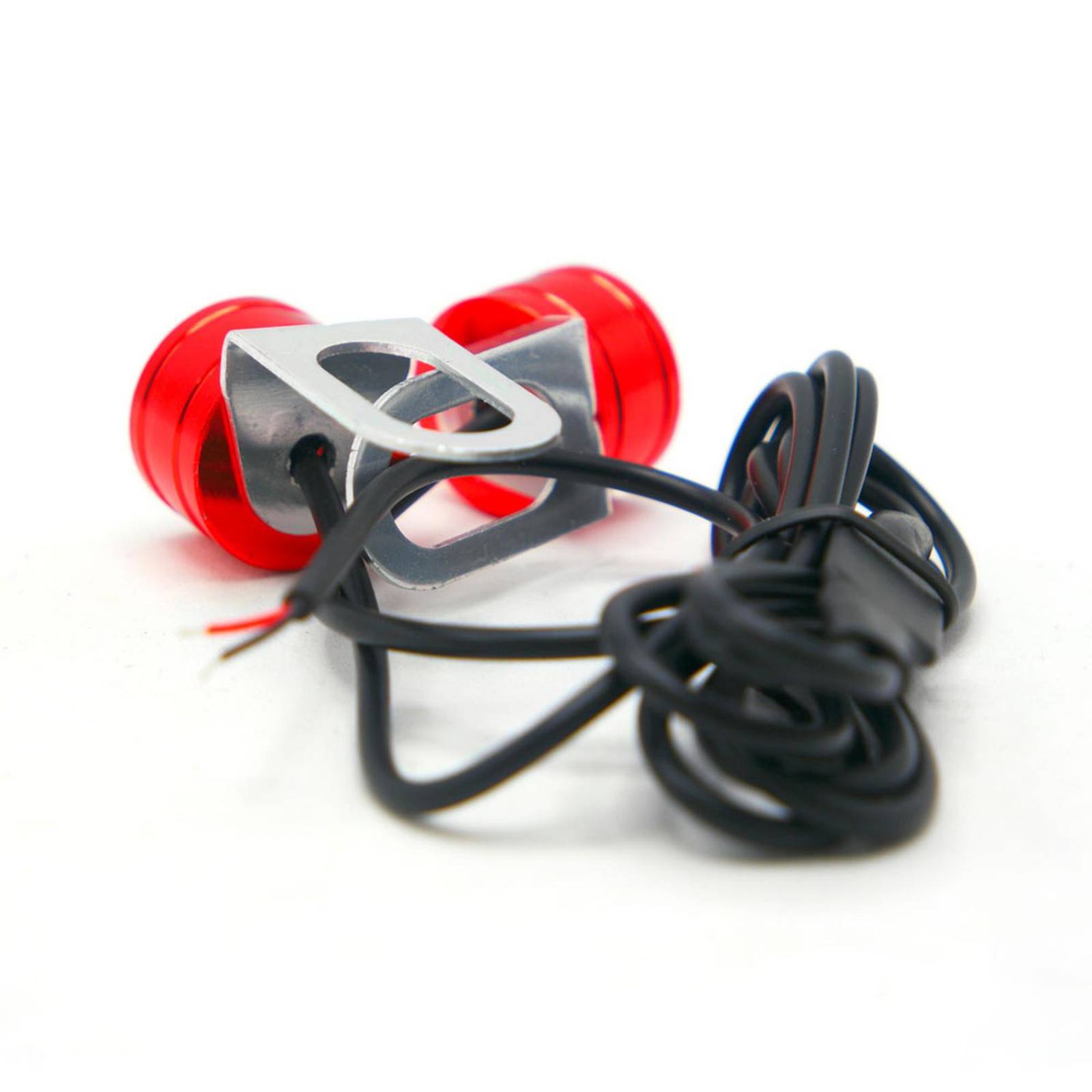 Faro Para Moto Rasen Led Para Placa Blanco Doble Salida De Luz           Rojo