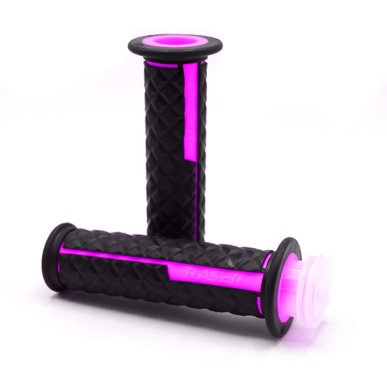 Puños Para Moto Rasen De Caucho Tipo Cuarzo Rosa Universal
