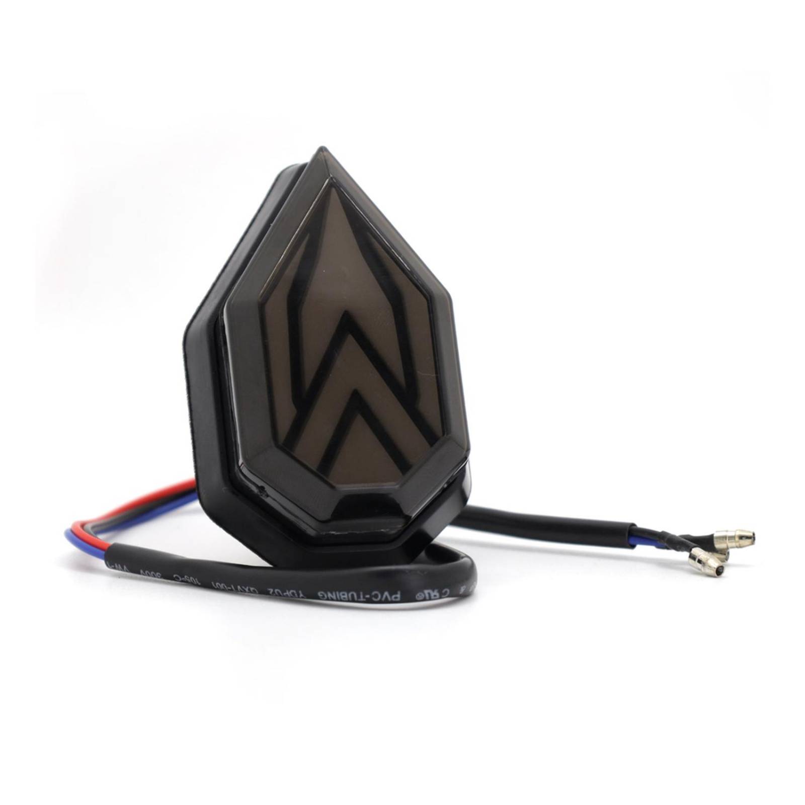 Direccionales Para Moto Rasen Led Secuencial Tipo Doble Flecha Universal Amarillo