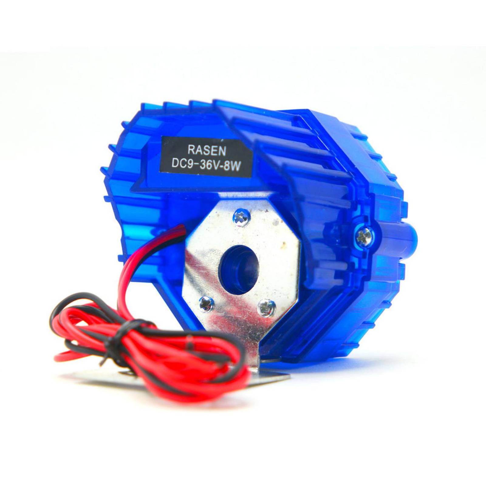 Faro Para Moto Rasen Auxiliar Redondo Led Blanco, Contorno Rgb             Azul AZUL-RGB