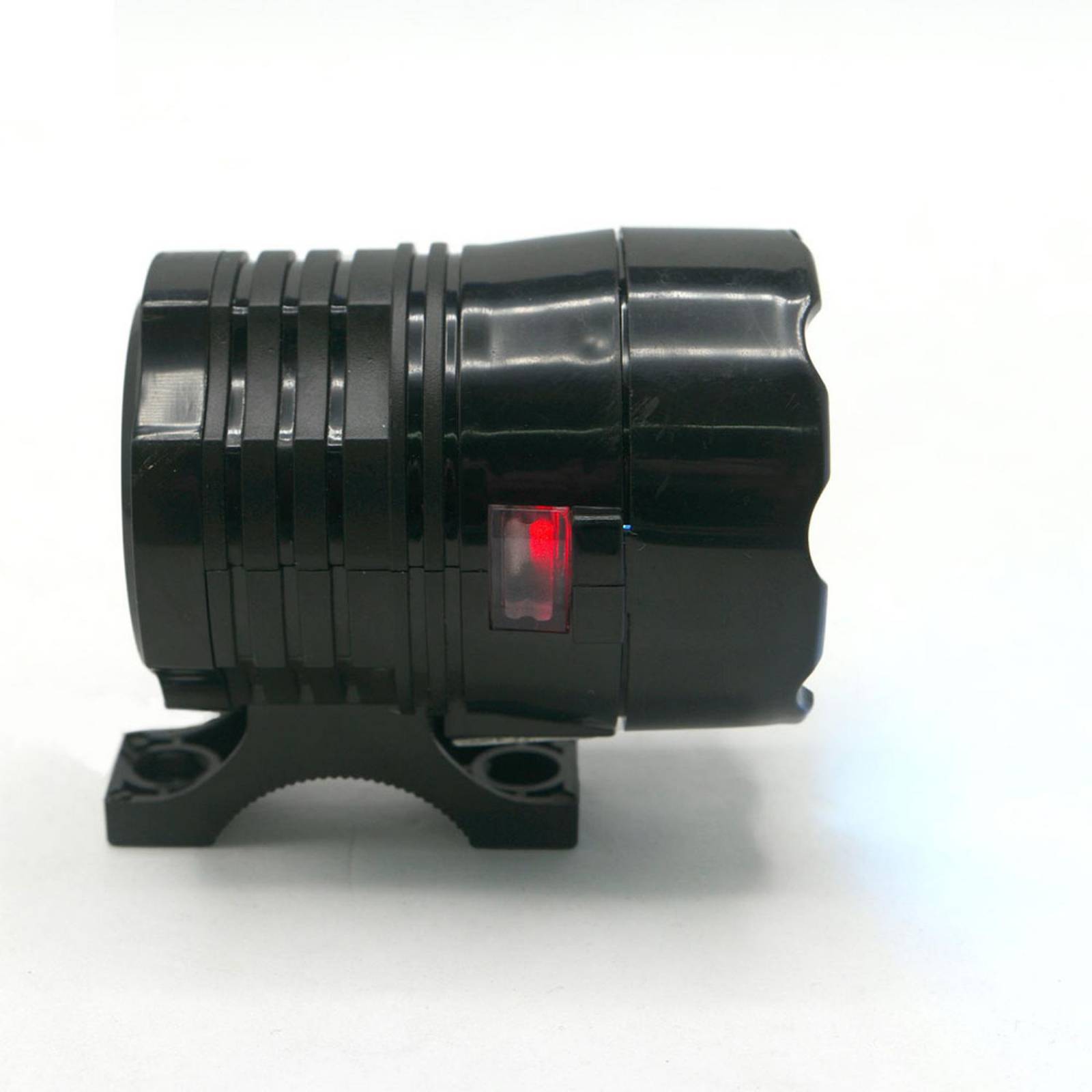 Faro Para Moto Rasen Auxiliar 6 Led Tipo Redondo Luz Blanca Con Luz Alta, Baja Y Estrobo      