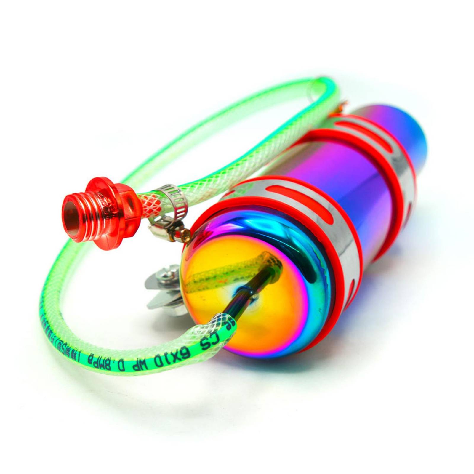 Enfriador Para Moto Rasen De Aceite De Motor En Aluminio Tornasol Con Conexiones Universal         