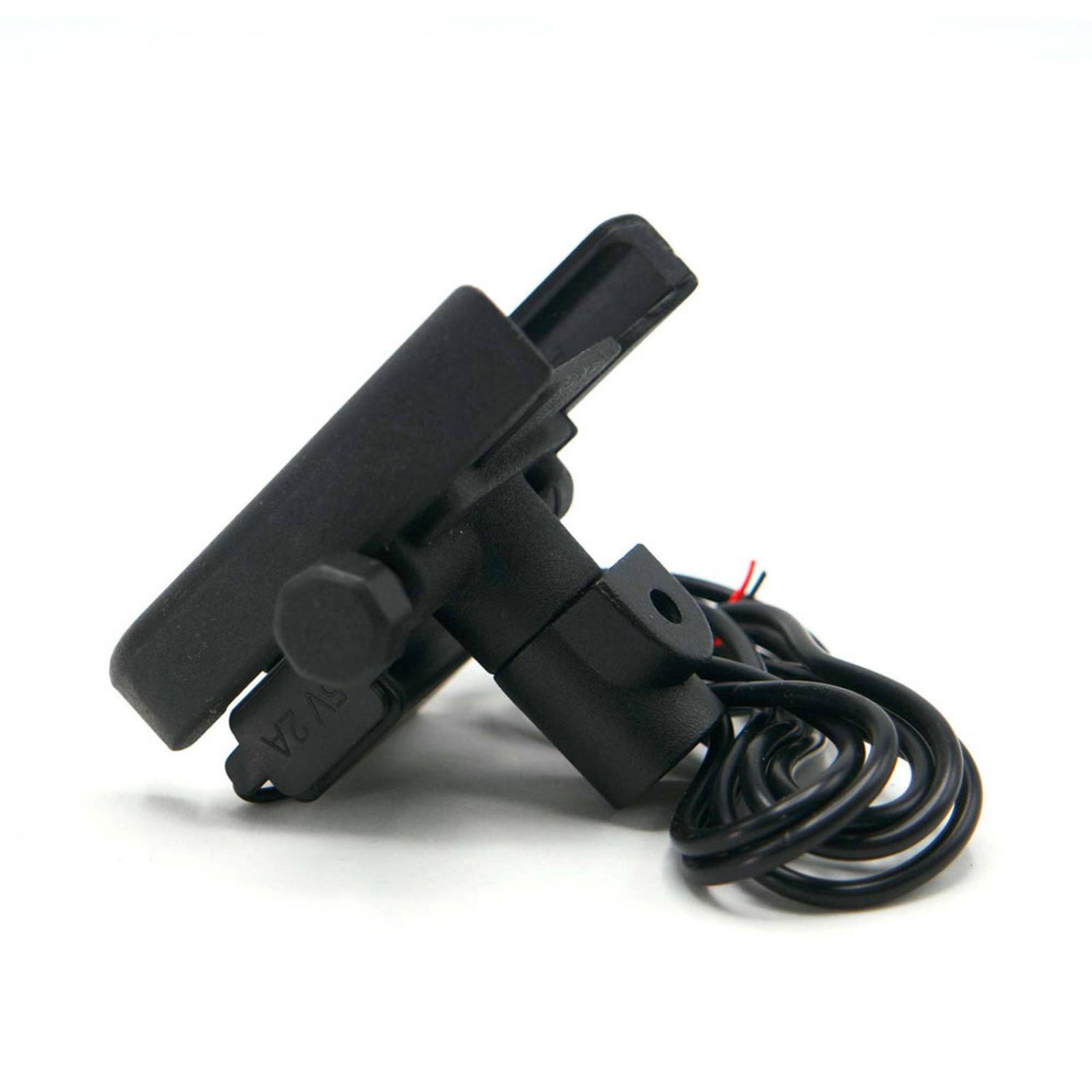 Soporte Para Moto Rasen Para Celular Universal Metalico Para Espejo Con Cargador          