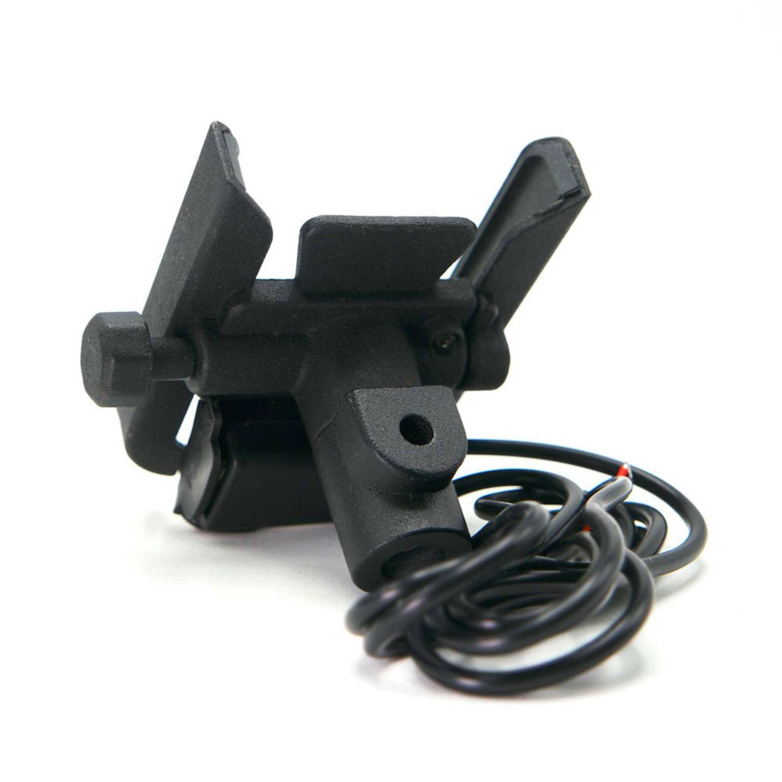 Soporte Para Moto Rasen Para Celular Universal Metalico Para Espejo Con Cargador          