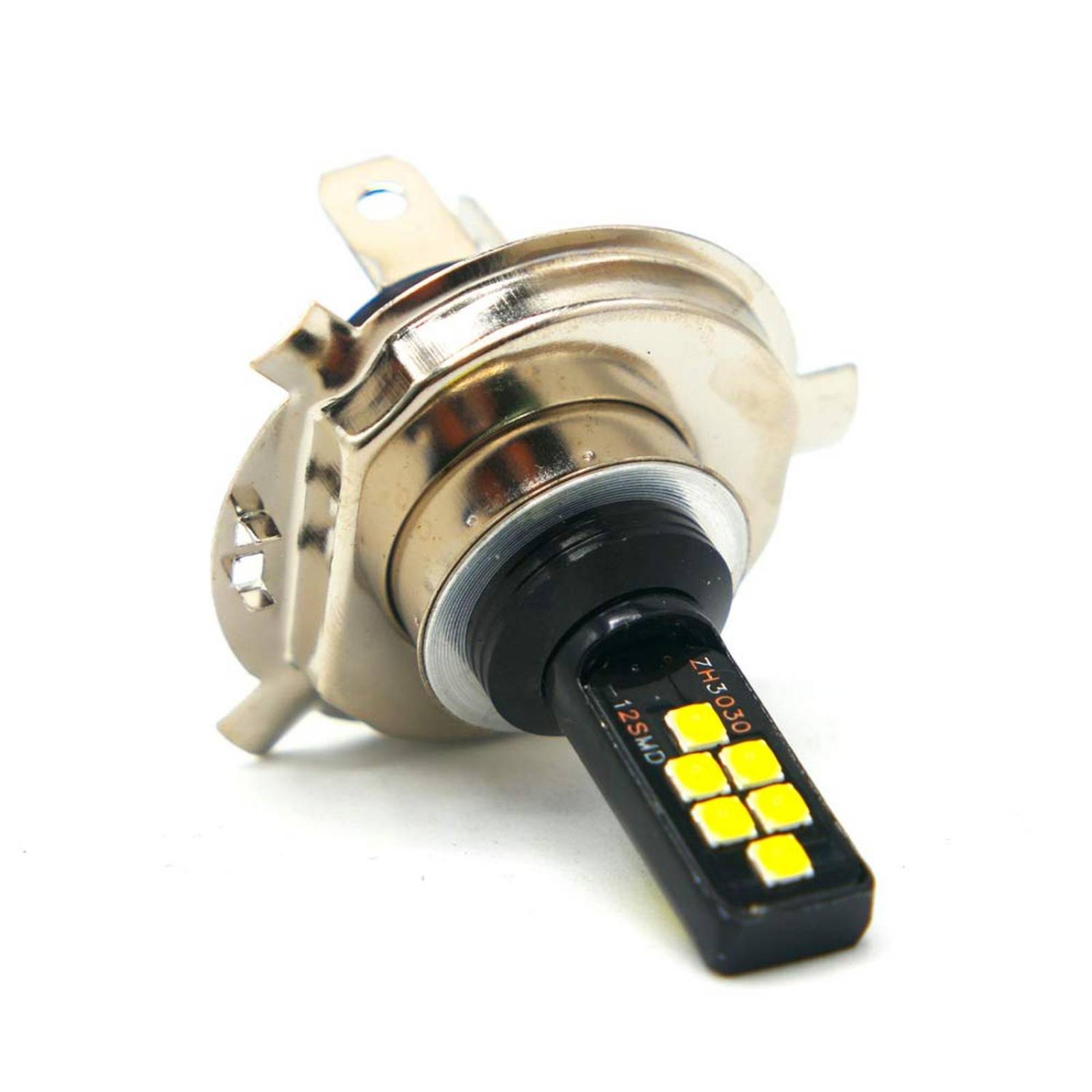 Foco Para Moto Rasen De Faro 12 Hiper Led H4             