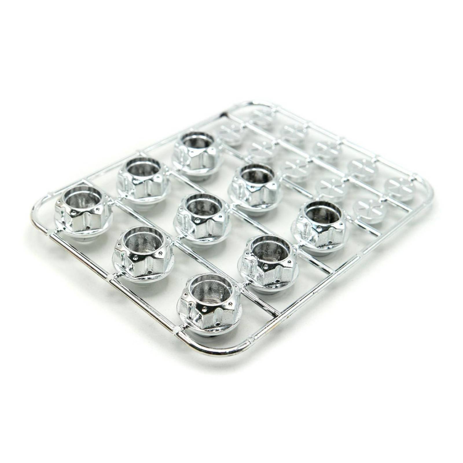 Tapa Para Moto Rasen Para Tornillo Hexagonal De Plastico Universal             Plateado