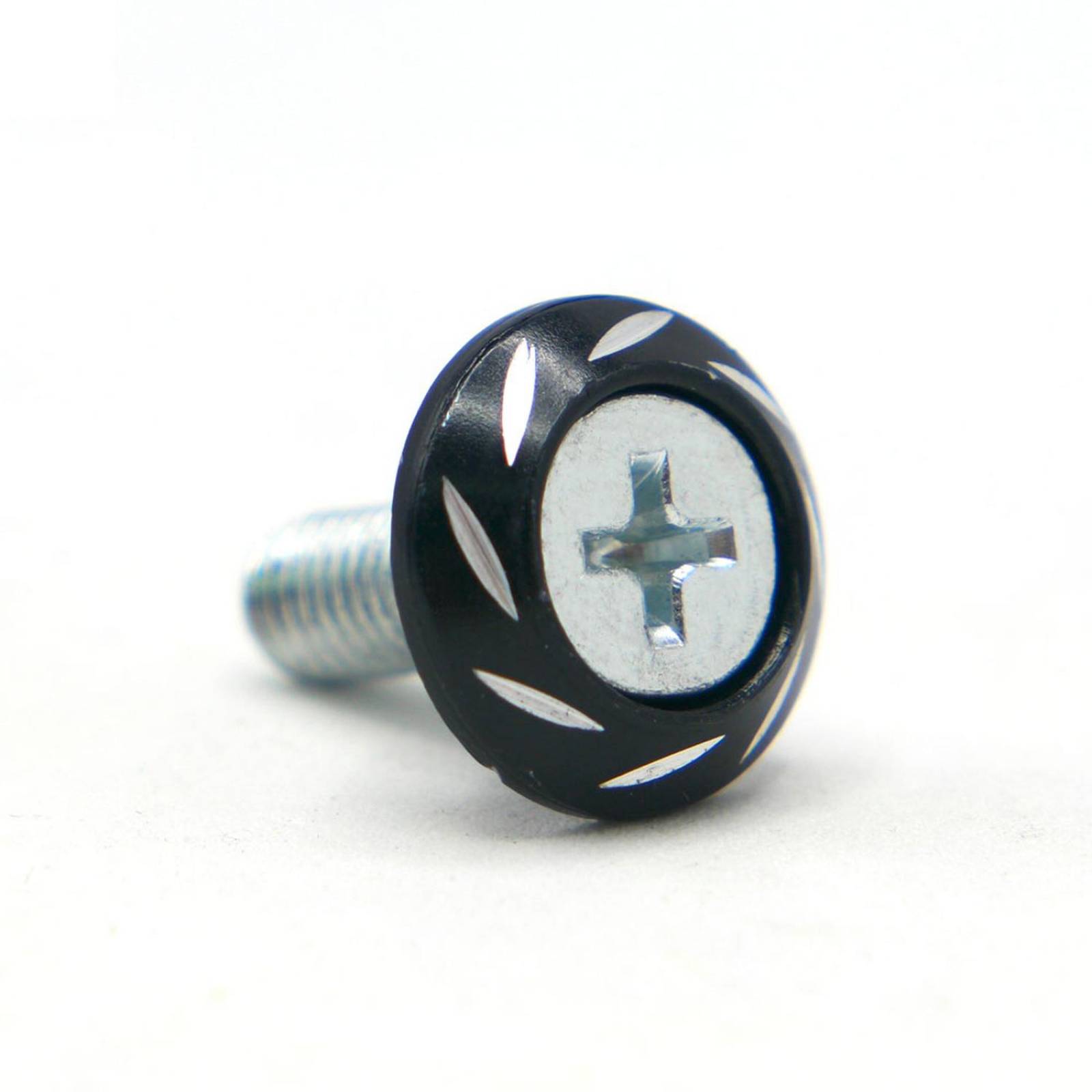 Tornillo Para Moto Rasen Plano Decorativos Universal                Negro