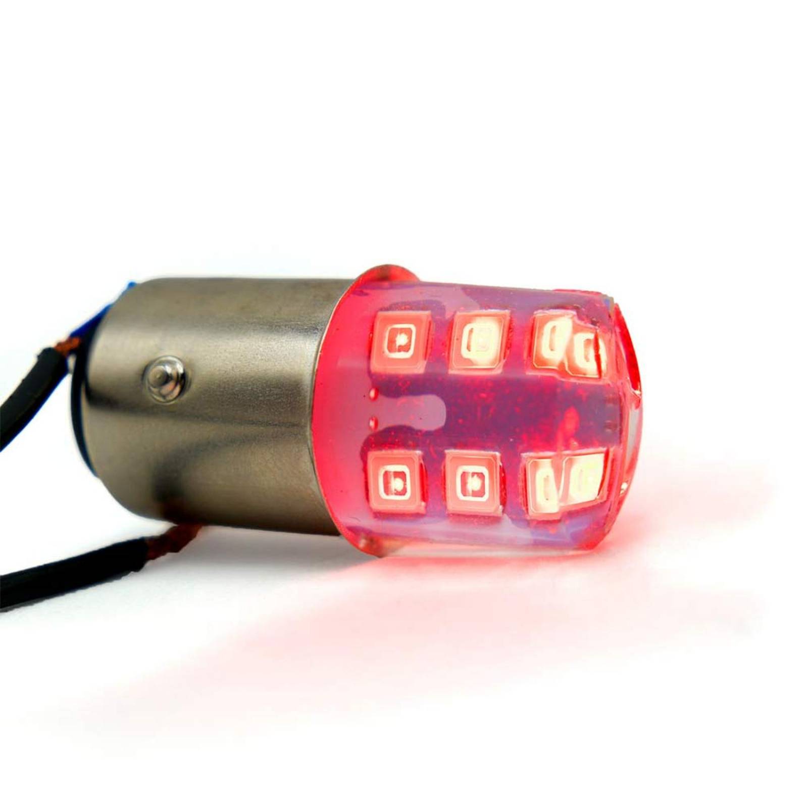 Foco Para Moto Rasen De Stop Estrobo Led Silicon Rojo ROJO