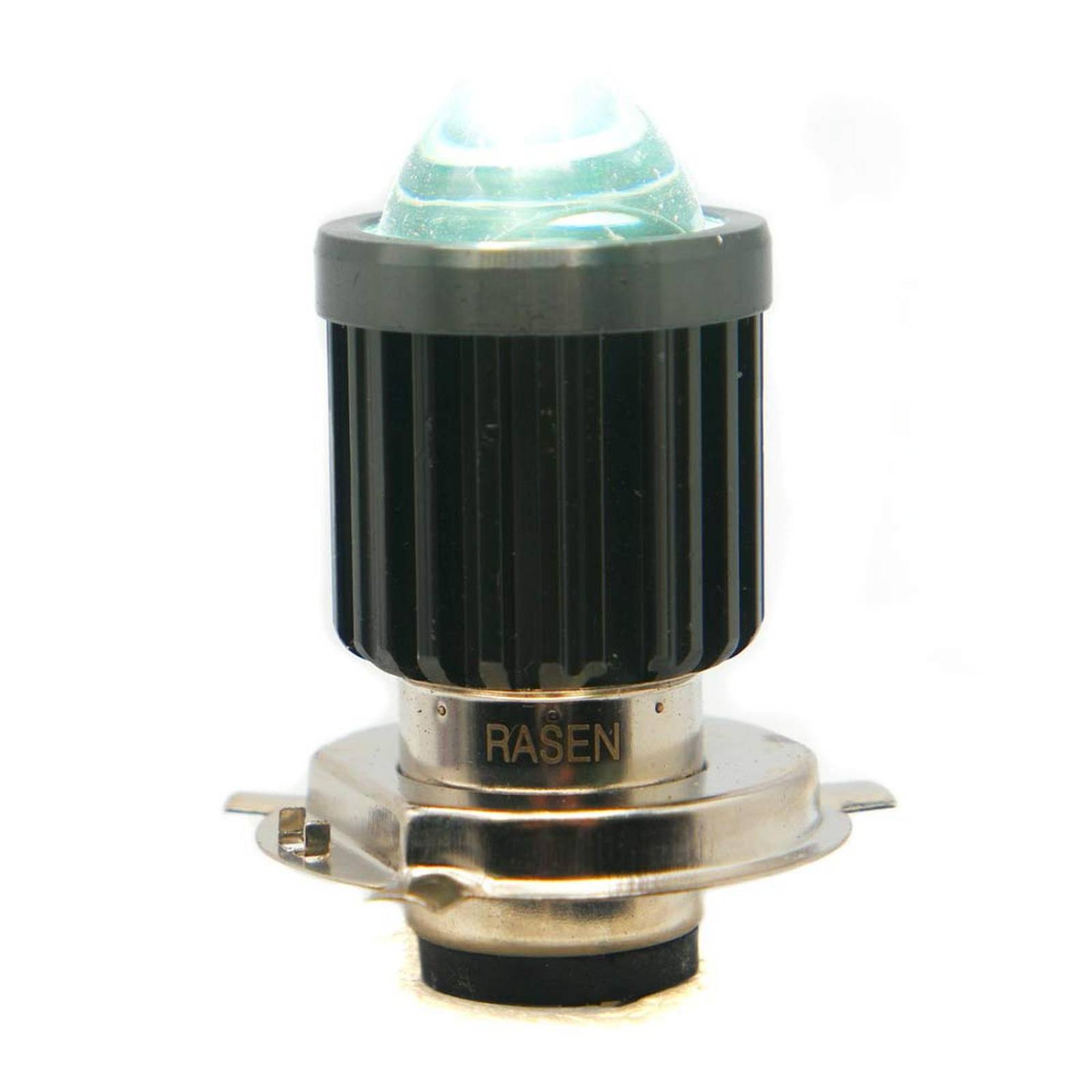 Foco Para Moto Rasen De Faro Led H4 2 Colores Lupa Penetracion