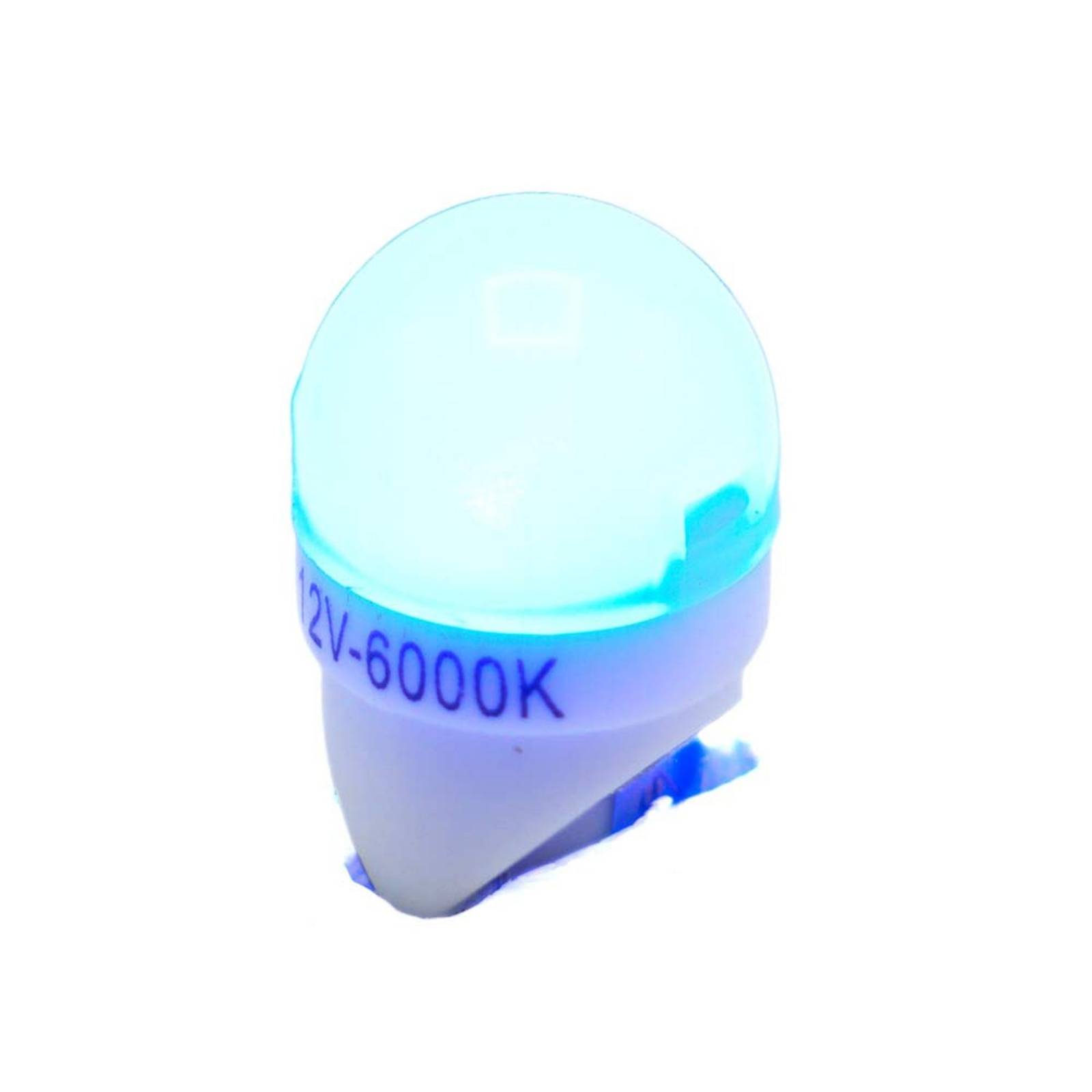 Foco Para Moto Rasen Led De Pellizco Tipo Gota Azul